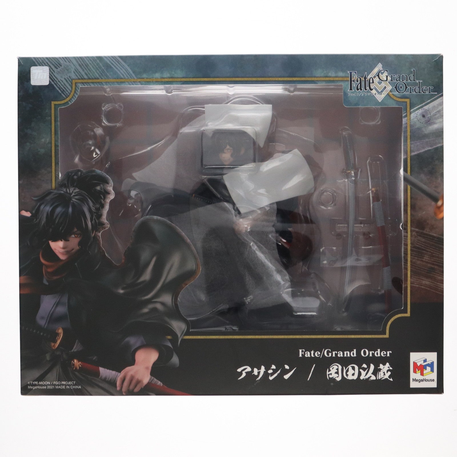 【中古即納】[FIG] アサシン/岡田以蔵(おかだいぞう) Fate/Grand Order(フェイト/グランドオーダー) 1/8 完成品 フィギュア  一部店舗 オンラインショップ限定 メガハウス(20210731)