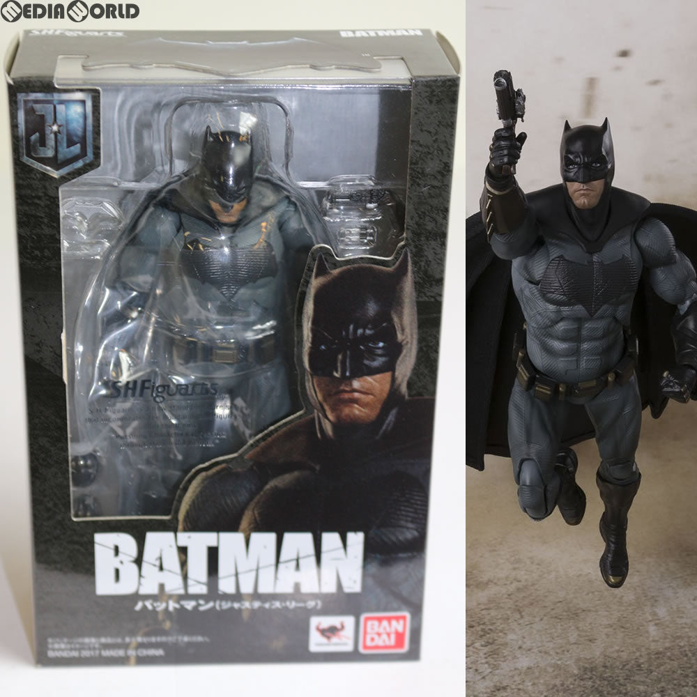 【中古即納】[FIG]S.H.Figuarts(フィギュアーツ) バットマン(JUSTICE LEAGUE) ジャスティス・リーグ 完成品 可動フィギュア バンダイ(20171124)