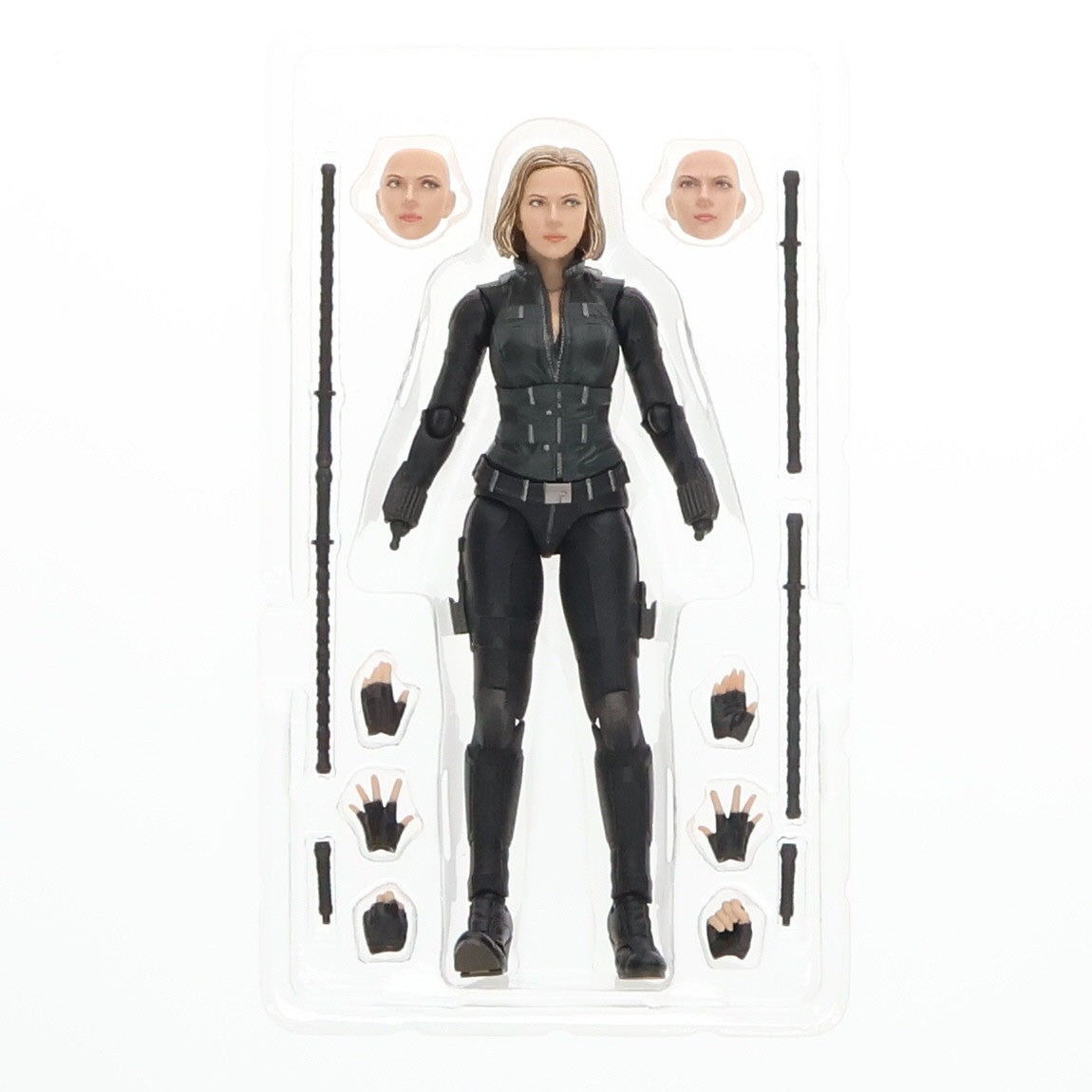 【中古即納】[FIG]S.H.Figuarts(フィギュアーツ) ブラック・ウィドウ(アベンジャーズ/インフィニティ・ウォー) 完成品 可動フィギュア バンダイ(20180728)