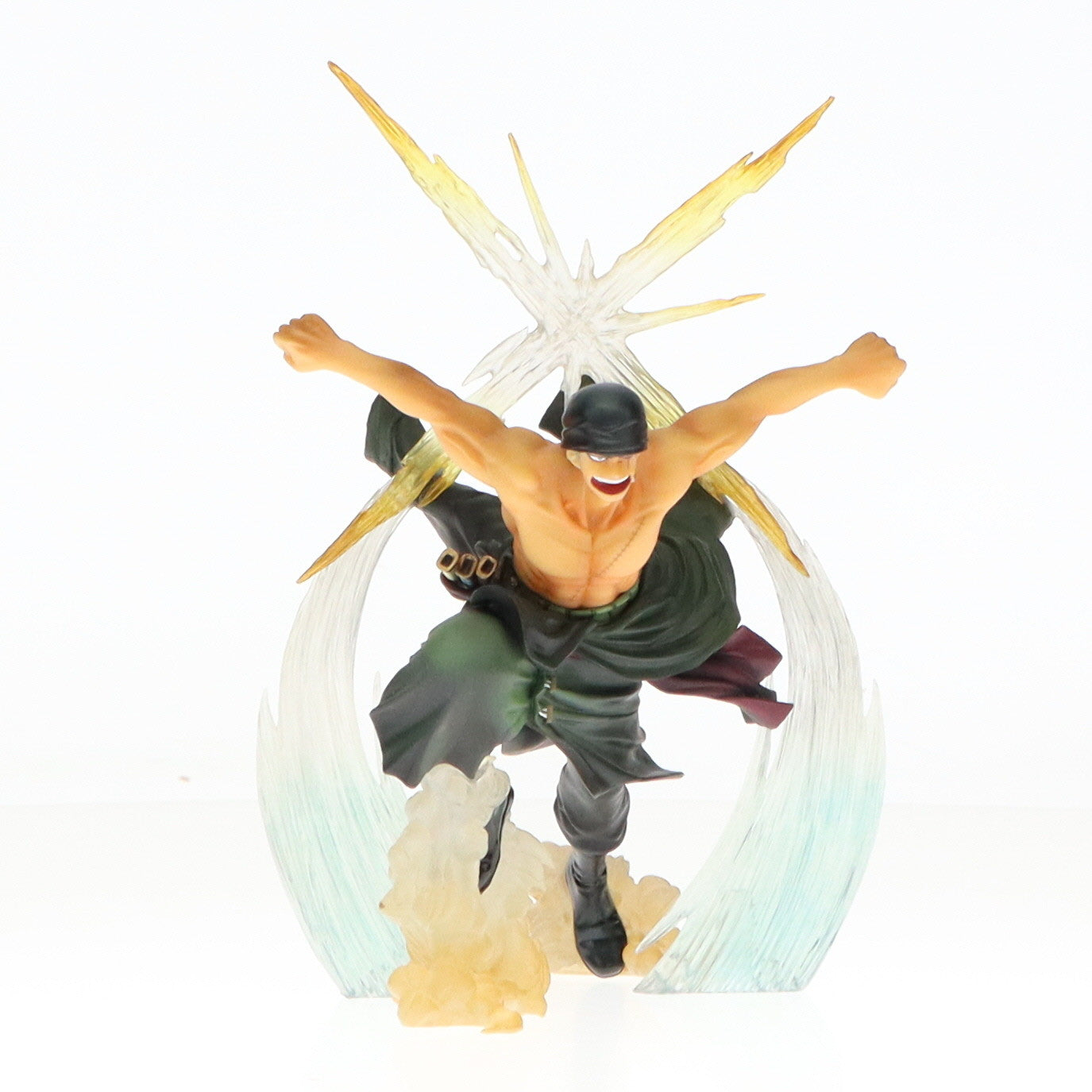 【中古即納】[FIG](再販)フィギュアーツZERO ロロノア・ゾロ -Battle Ver.煉獄鬼斬り- ONE PIECE(ワンピース) 新世界編 完成品 フィギュア バンダイ(20150515)