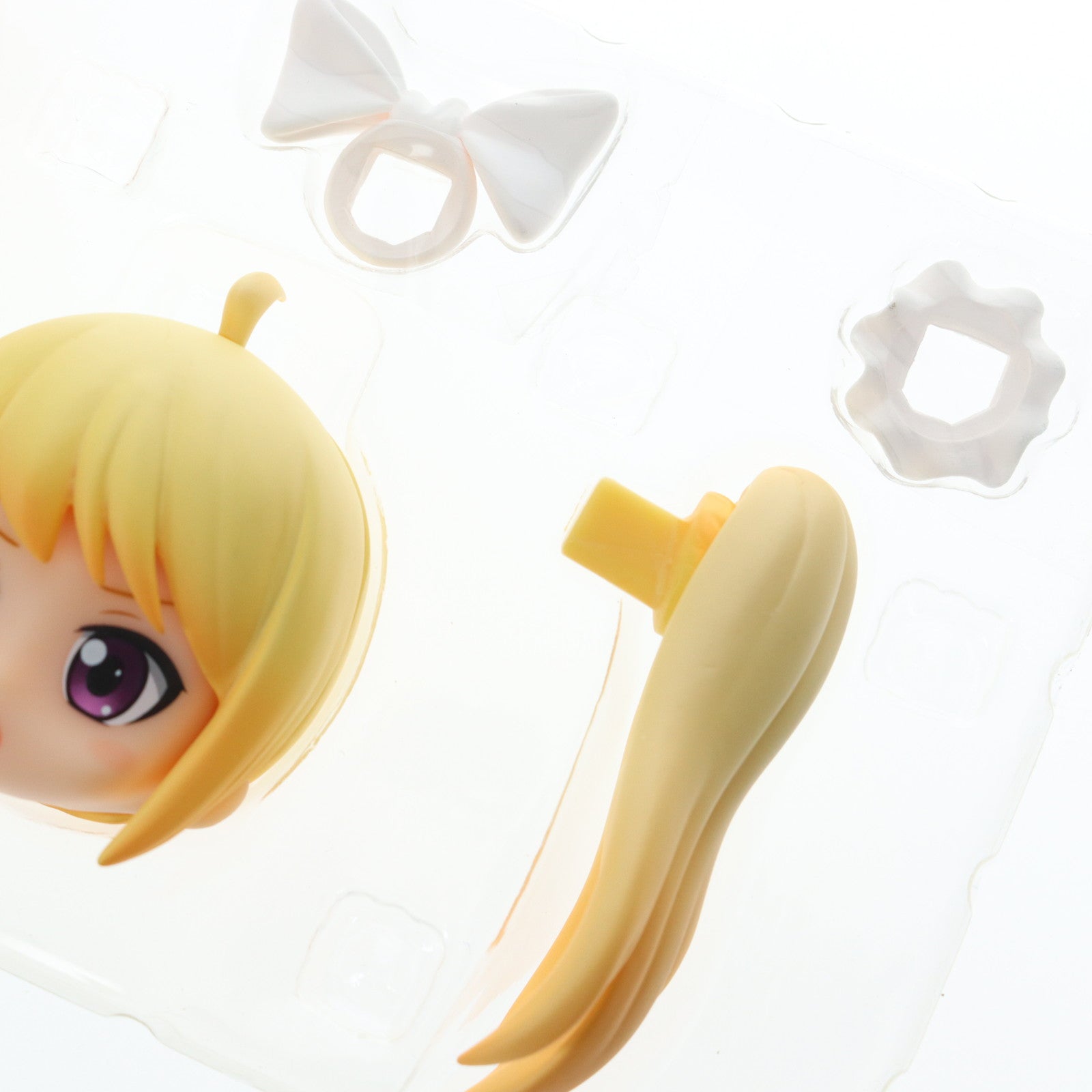 【中古即納】[FIG]キューポッシュえくすとら シェリーのきまぐれポニテせっと フィギュア用アクセサリ(ADE37) コトブキヤ(20161214)