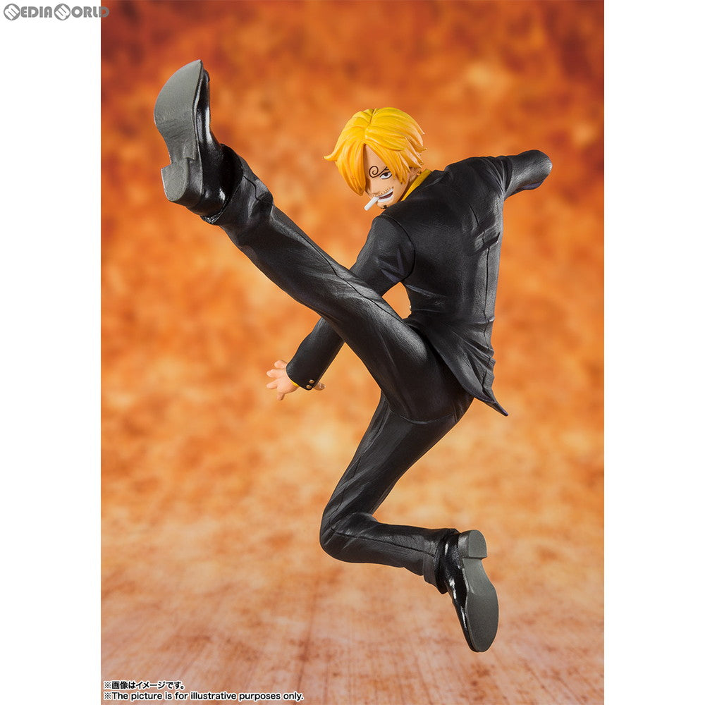 【中古即納】[FIG]フィギュアーツZERO 黒足のサンジ ONE PIECE(ワンピース) 完成品 フィギュア バンダイスピリッツ(20190921)