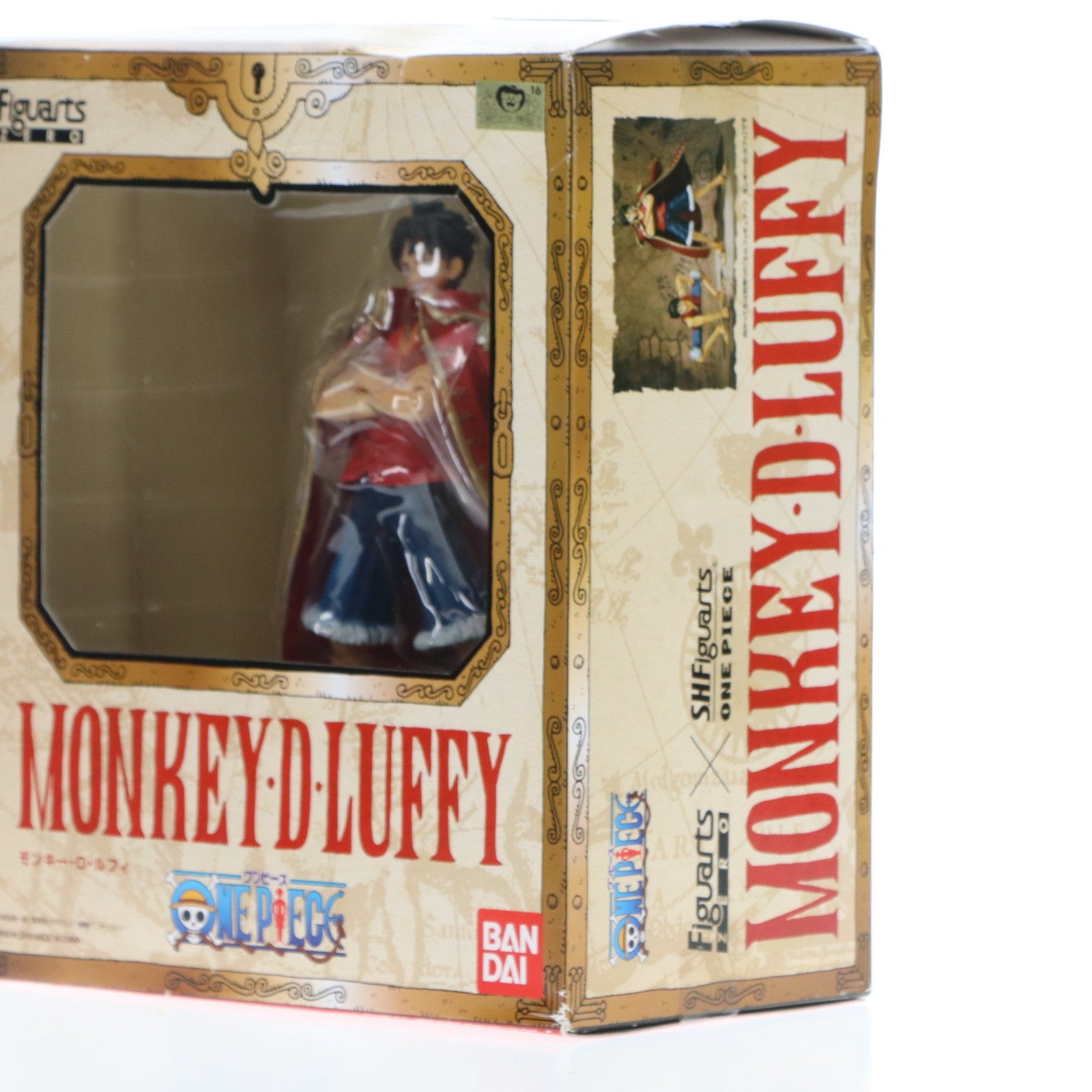 【中古即納】[FIG]フィギュアーツZERO モンキー・D・ルフィ ONE PIECE(ワンピース) 完成品 フィギュア バンダイ(20101127)