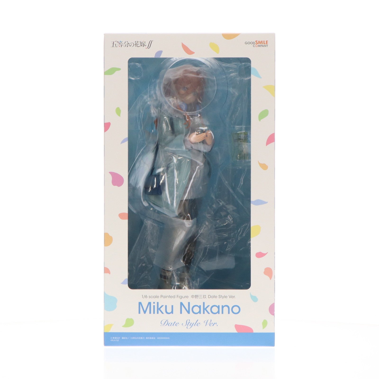 【中古即納】[FIG]中野三玖(なかのみく) Date Style Ver. 五等分の花嫁∬ 1/6 完成品 フィギュア グッドスマイルカンパニー(20230728)