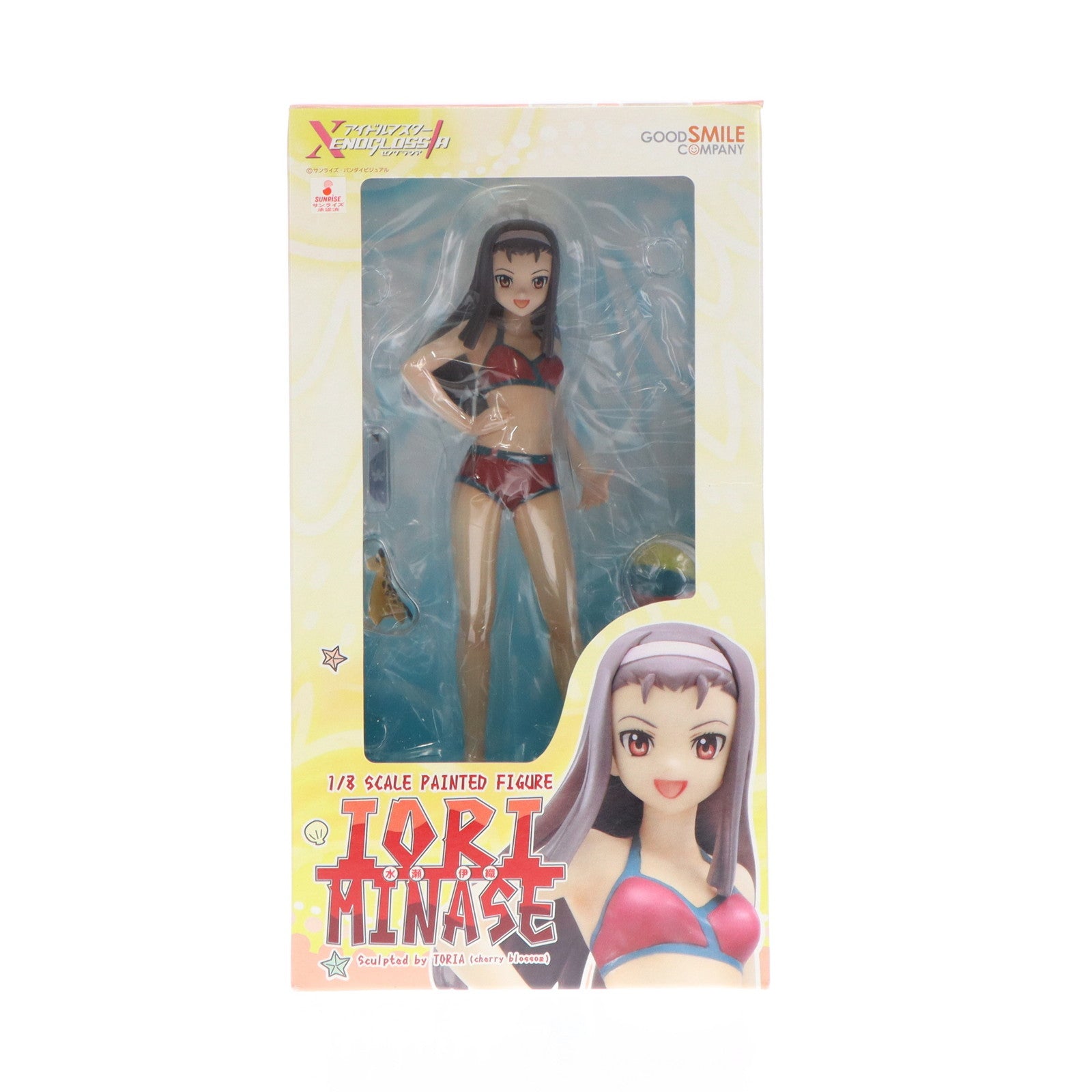 【中古即納】[FIG]水瀬伊織(みなせいおり)アイドルマスターXENOGLOSSIA(ゼノグラシア) 1/8 完成品 フィギュア グッドスマイルカンパニー(20071210)