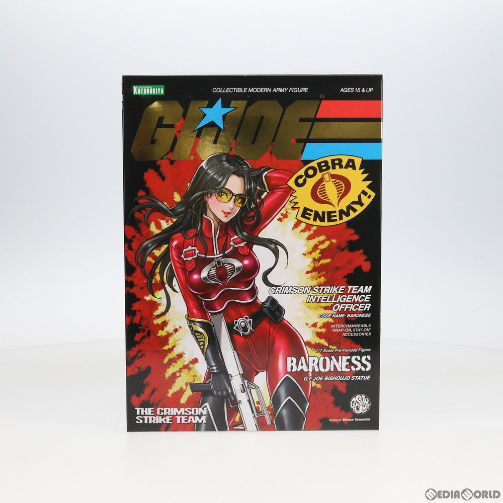 【中古即納】[FIG]G.I. JOE美少女 バロネス クリムゾンストライクチーム  G.I.ジョー 1/7 完成品 フィギュア あみあみ&コトブキヤショップ限定  コトブキヤ(20200430)