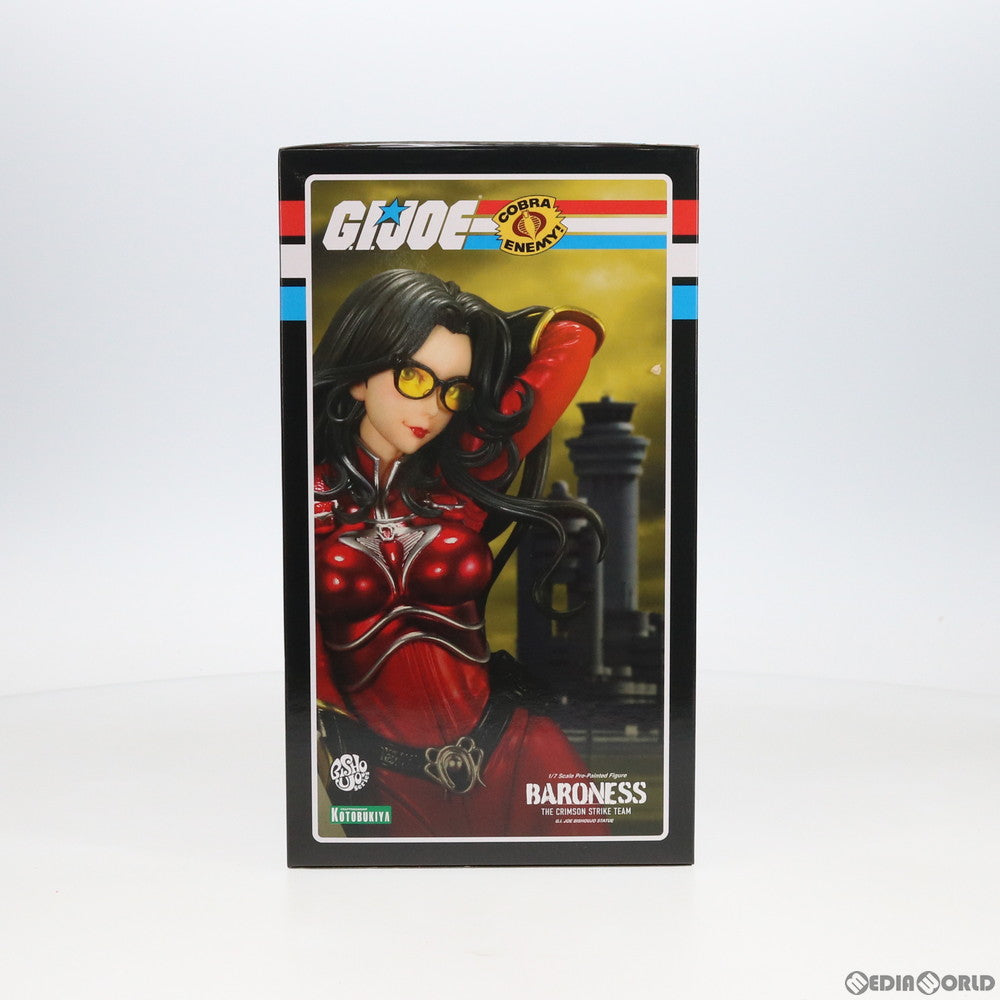 【中古即納】[FIG]G.I. JOE美少女 バロネス クリムゾンストライクチーム  G.I.ジョー 1/7 完成品 フィギュア あみあみ&コトブキヤショップ限定  コトブキヤ(20200430)