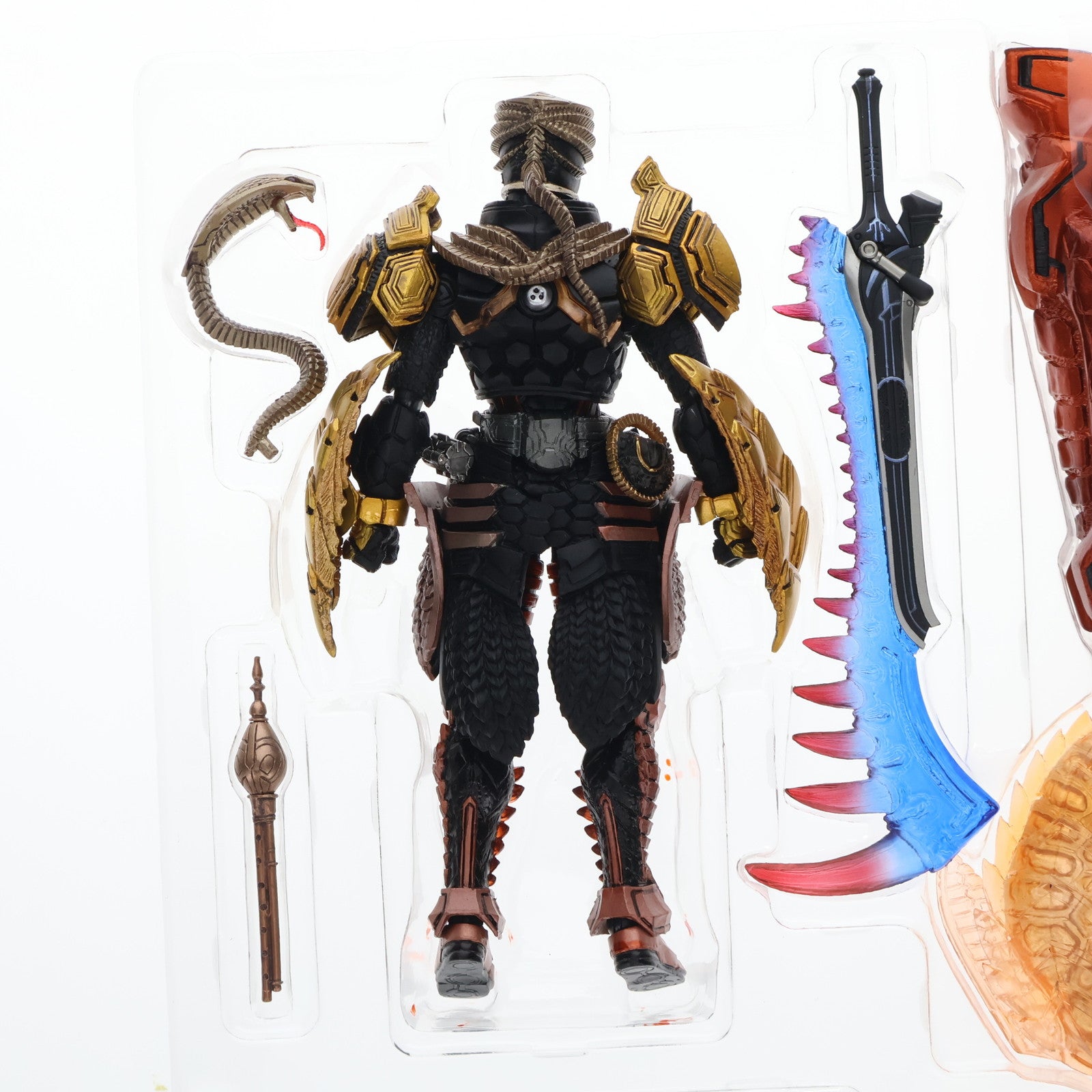 【中古即納】[FIG] 魂ウェブ商店限定 S.I.C. 仮面ライダーオーズ ブラカワニ コンボ 仮面ライダーオーズ WONDERFUL  将軍と21のコアメダル 完成品 可動フィギュア バンダイ(20141130)