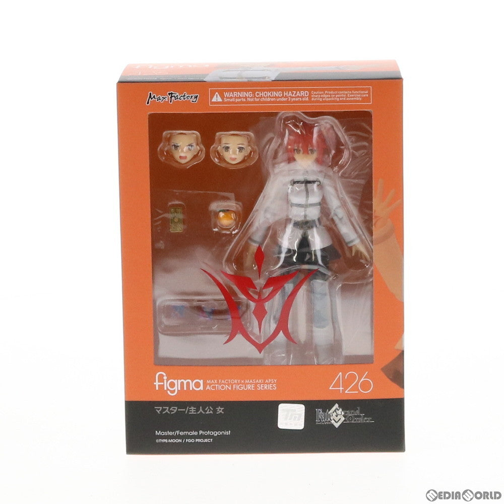 【中古即納】[FIG]figma(フィグマ) 426 マスター/主人公 女 Fate/Grand Order(フェイト/グランドオーダー) 完成品 可動フィギュア マックスファクトリー(20190920)