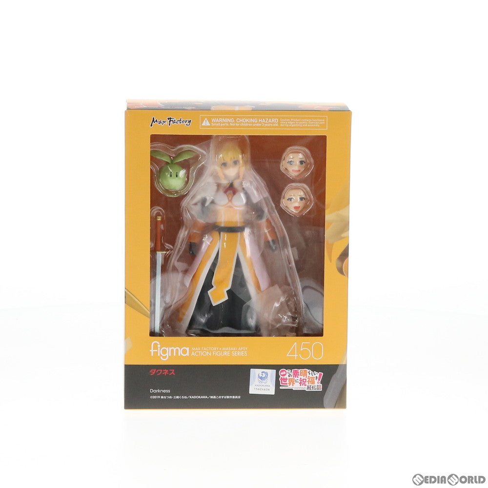 【中古即納】[FIG] GOODSMILE ONLINE SHOP限定特典付き figma(フィグマ) 450 ダクネス この素晴らしい世界に祝福を!紅伝説 完成品 可動フィギュア マックスファクトリー(20200425)