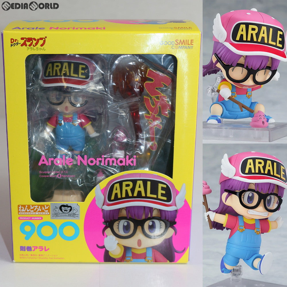 【中古即納】[FIG]ねんどろいど 900 則巻アラレ(のりまきあられ) Dr.スランプ アラレちゃん 完成品 フィギュア グッドスマイルカンパニー(20180830)