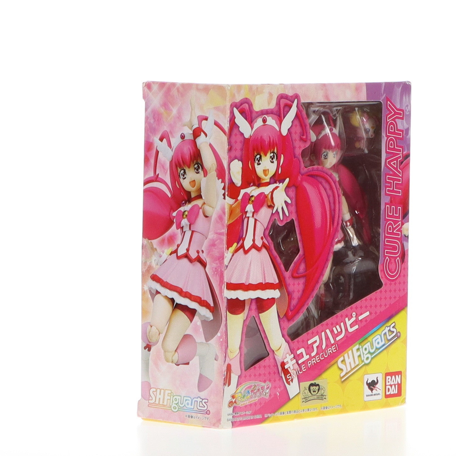 【中古即納】[FIG]S.H.Figuarts(フィギュアーツ) キュアハッピー スマイルプリキュア! 完成品 可動フィギュア バンダイ(20130928)