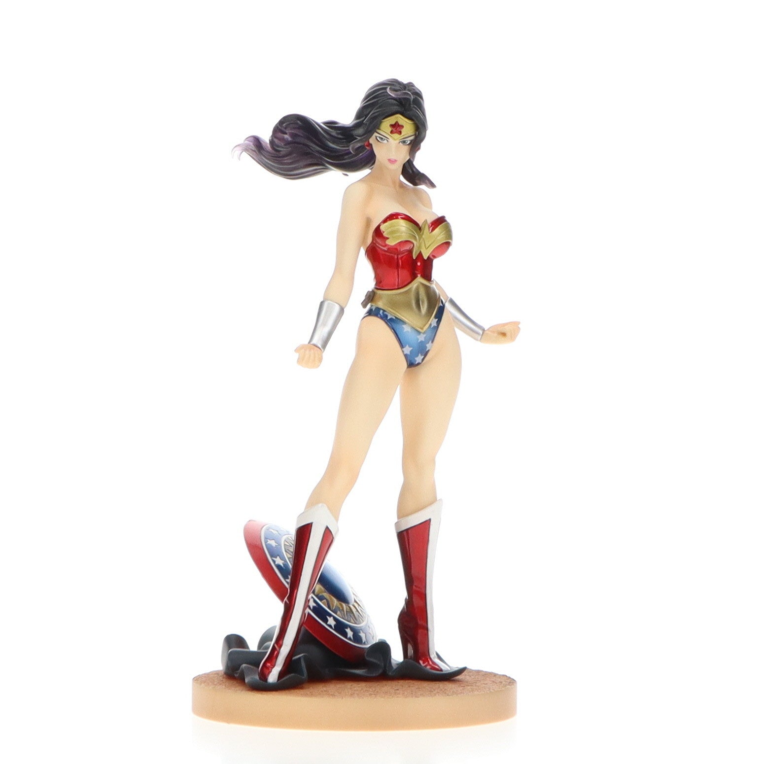 【中古即納】[FIG]DC COMICS美少女 ワンダーウーマン DC UNIVERSE(DCユニバース) 1/7 完成品 フィギュア(DC005) コトブキヤ(20110731)