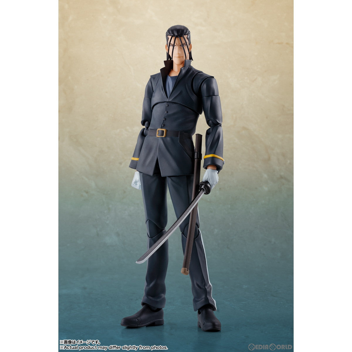 【中古即納】[FIG]S.H.Figuarts(フィギュアーツ) 斎藤一(さいとうはじめ) るろうに剣心 -明治剣客浪漫譚- 完成品 可動フィギュア バンダイスピリッツ(20240921)