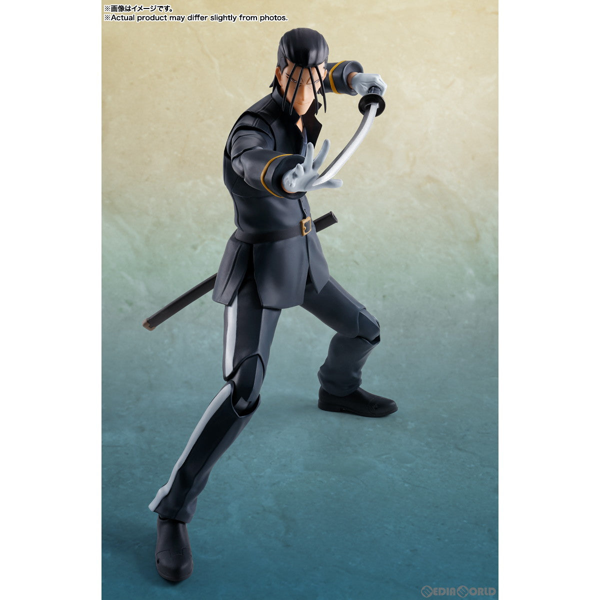 【中古即納】[FIG]S.H.Figuarts(フィギュアーツ) 斎藤一(さいとうはじめ) るろうに剣心 -明治剣客浪漫譚- 完成品 可動フィギュア バンダイスピリッツ(20240921)