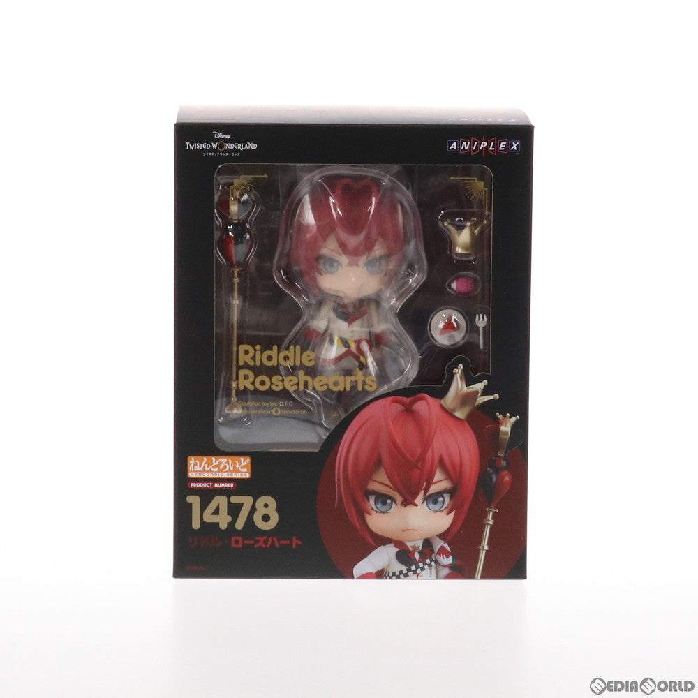 【中古即納】[FIG] ねんどろいど 1478 リドル・ローズハート ディズニー ツイステッドワンダーランド 完成品 可動フィギュア ANIPLEX+ GOODSMILE ONLINE SHOP限定 アニプレックス(20210630)