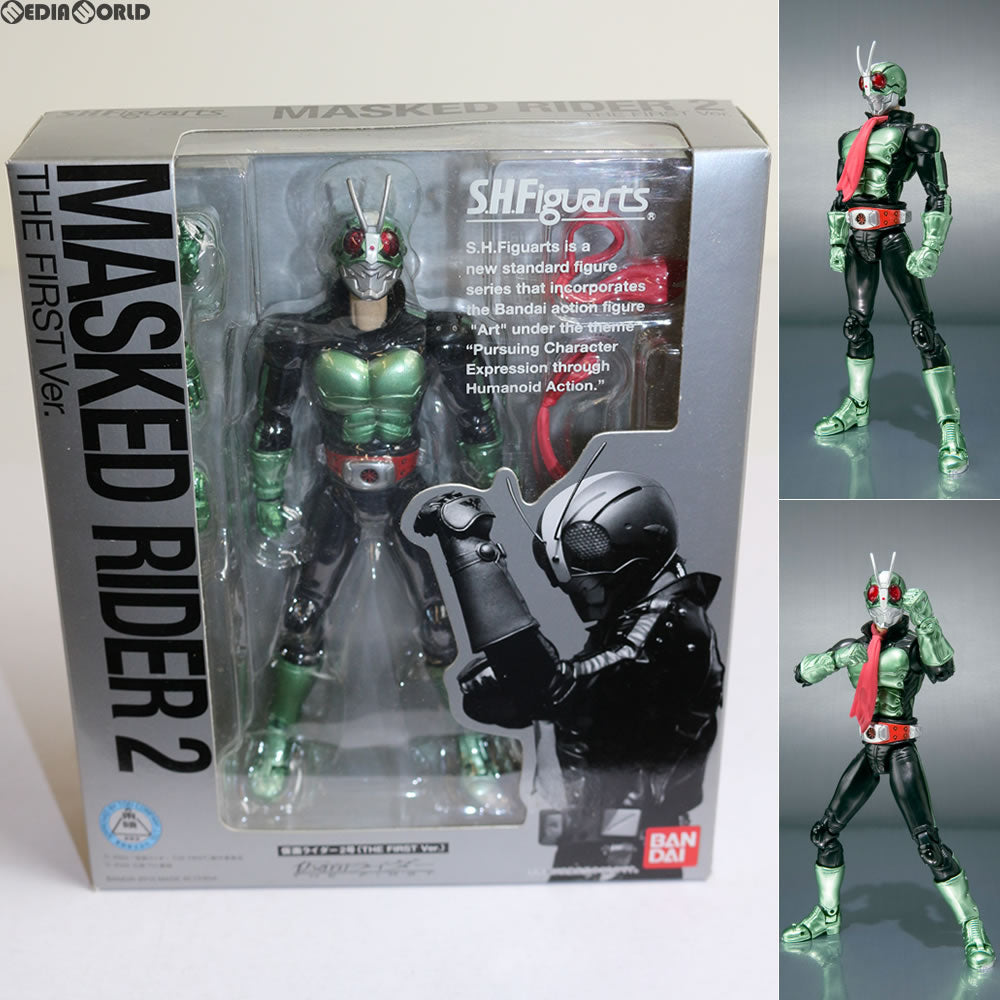 【中古即納】[FIG]S.H.Figuarts(フィギュアーツ) 仮面ライダー2号(THE FIRST) 仮面ライダー THE FIRST 完成品 可動フィギュア バンダイ(20101009)