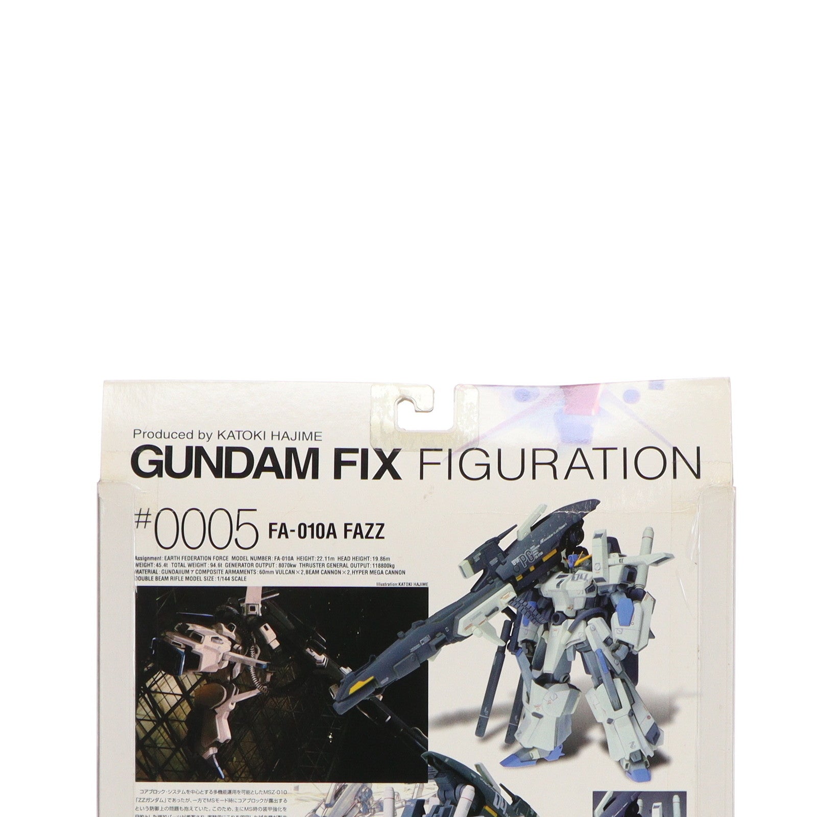 【中古即納】[FIG] GUNDAM FIX FIGURATION #0005 FAZZ(ファッツ) ガンダム・センチネル 完成品 可動フィギュア  バンダイ(20011130)