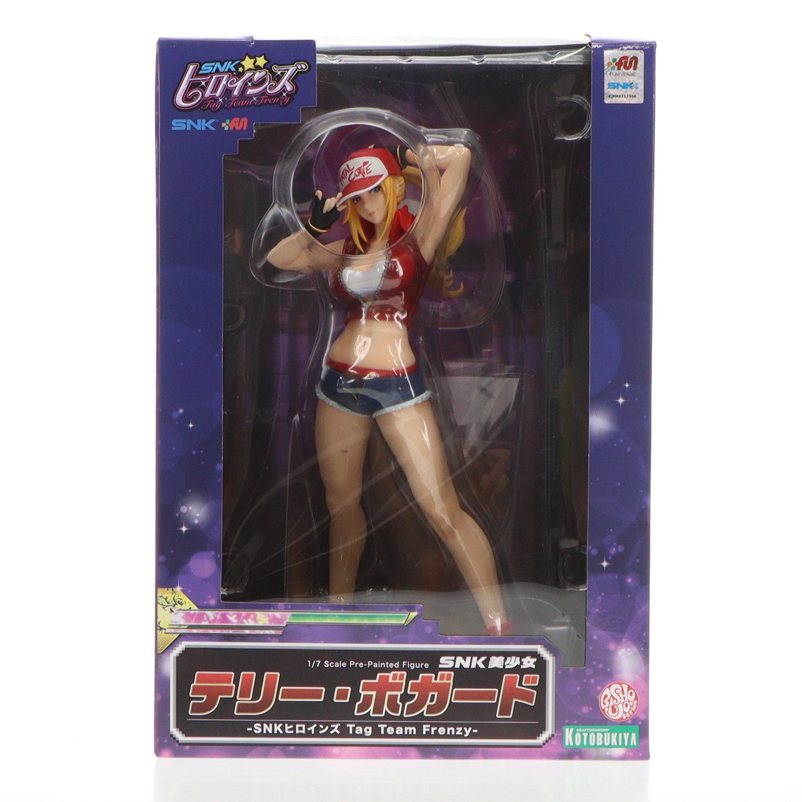 【中古即納】[FIG]コトブキヤショップ限定特典付属 BISHOUJOシリーズ SNK美少女 テリー・ボガード -SNKヒロインズ Tag Team Frenzy-(タッグチームフレンジー) 1/7 完成品 フィギュア(SV315) コトブキヤ(20230428)