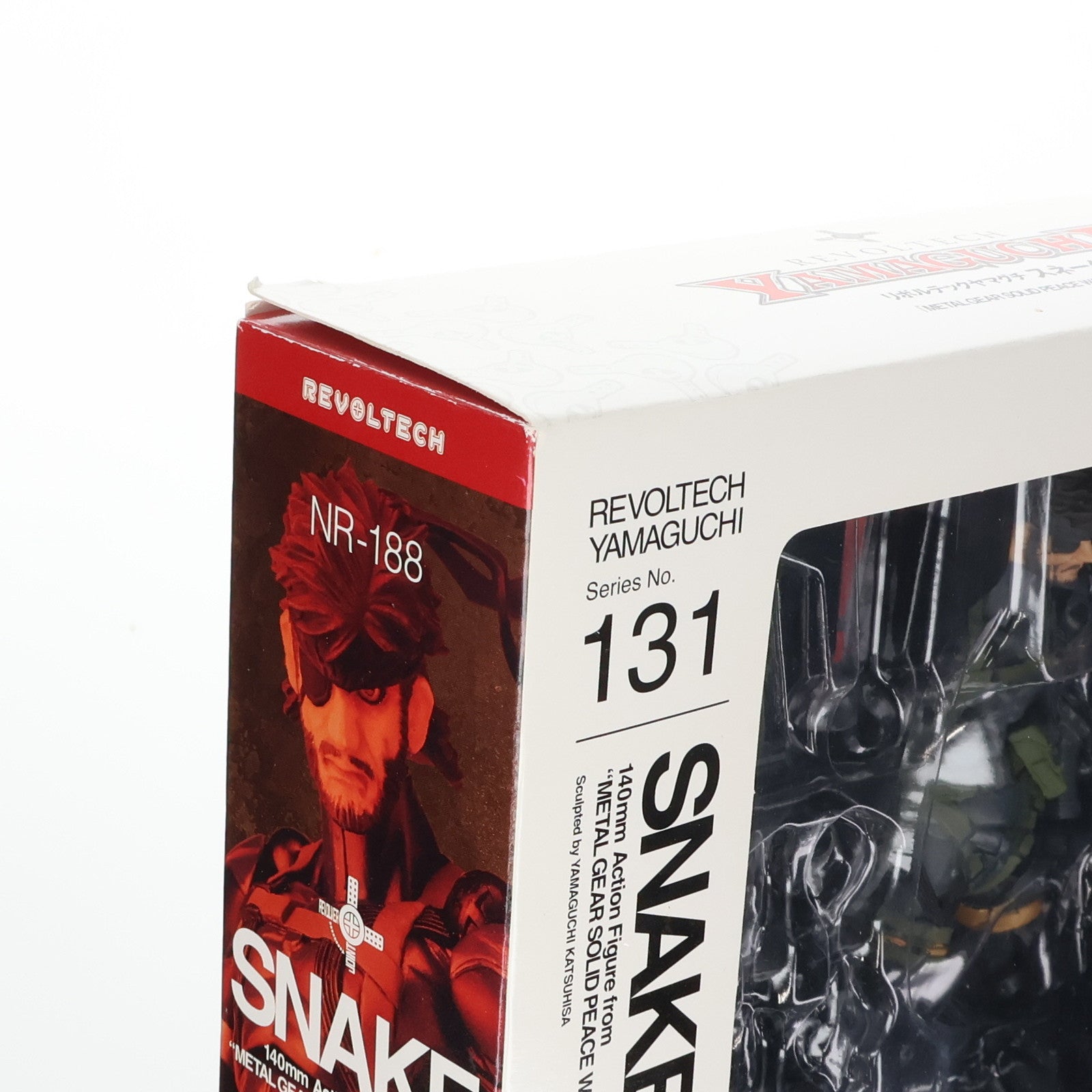 【中古即納】[FIG]リボルテックヤマグチ No.131 スネーク METAL GEAR SOLID PEACE WALKER(メタルギアソリッドピースウォーカー) NONスケール完成品フィギュア 海洋堂(20140716)