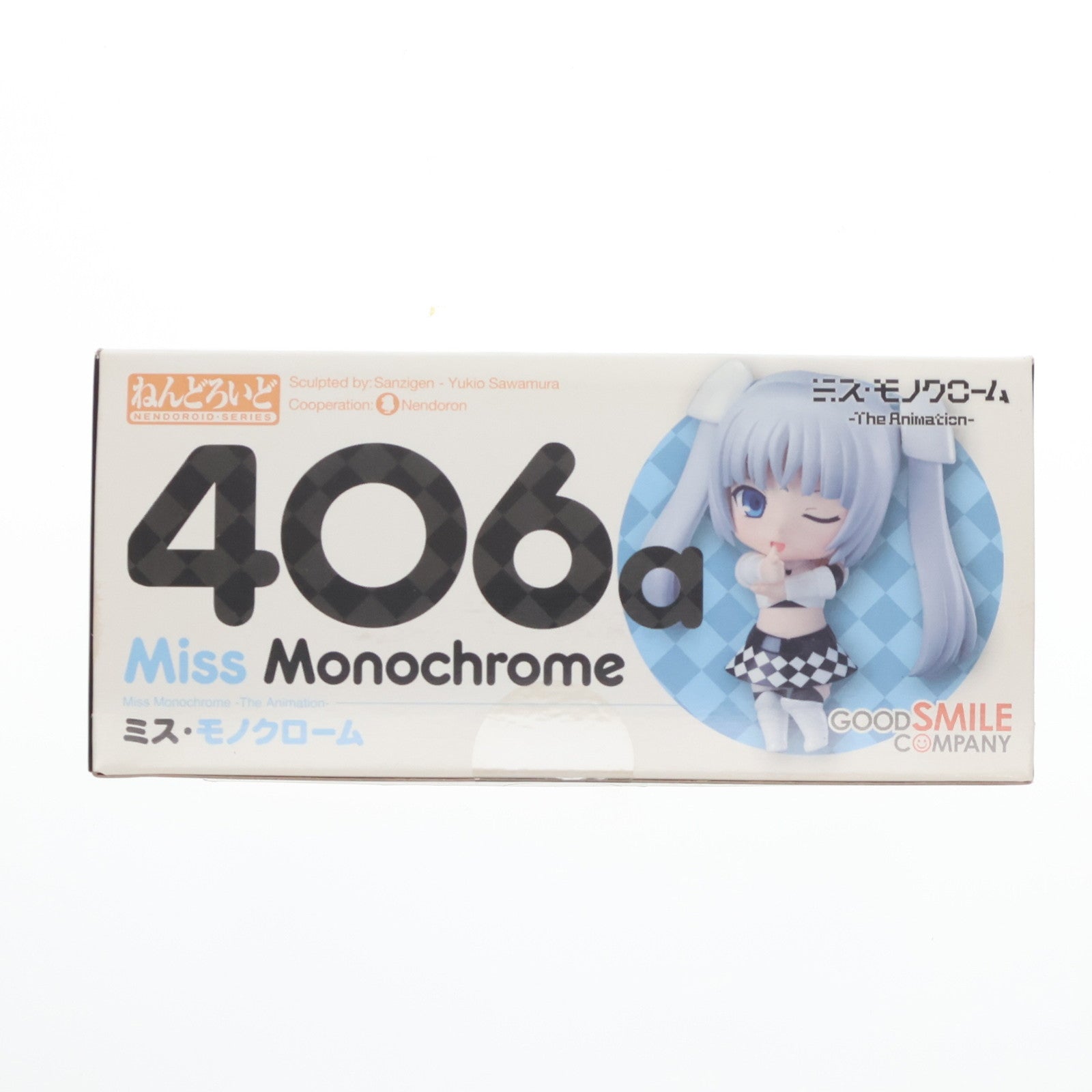 【中古即納】[FIG]ねんどろいど 406-a ミス・モノクローム -The Animation- 完成品 可動フィギュア グッドスマイルカンパニー(20140809)