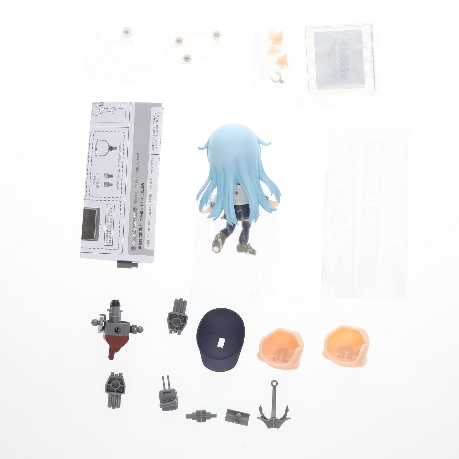 【中古即納】[FIG]キューポッシュ 響(ひびき) 艦隊これくしょん -艦これ- 完成品 可動フィギュア(AD028) コトブキヤ(20170609)