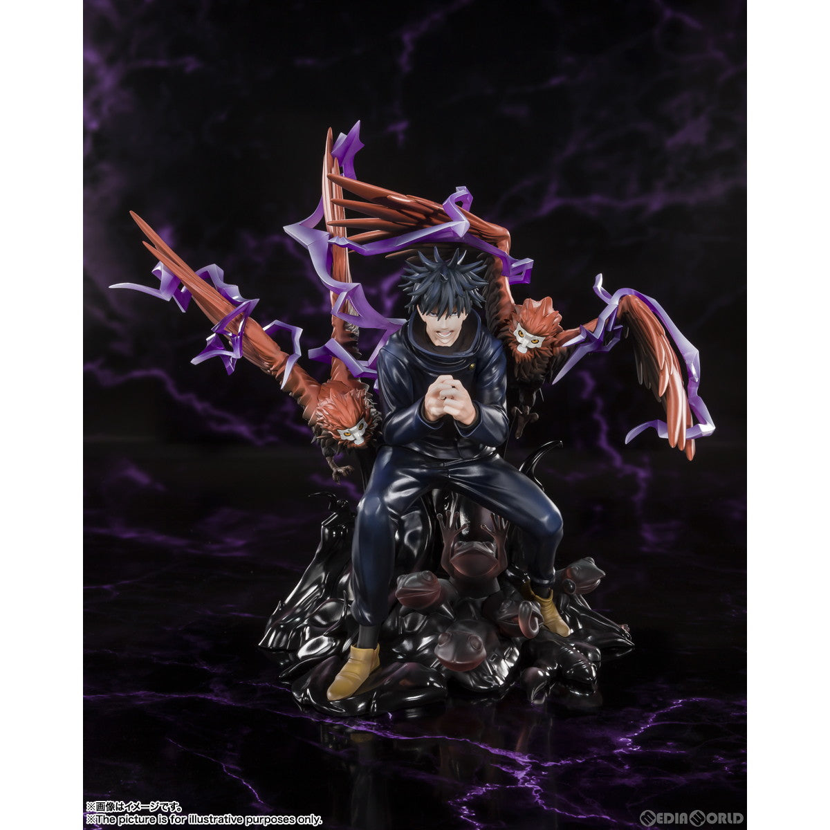 【中古即納】[FIG]フィギュアーツZERO 伏黒恵(ふしぐろめぐみ) 呪術廻戦 完成品 フィギュア バンダイスピリッツ(20221029)