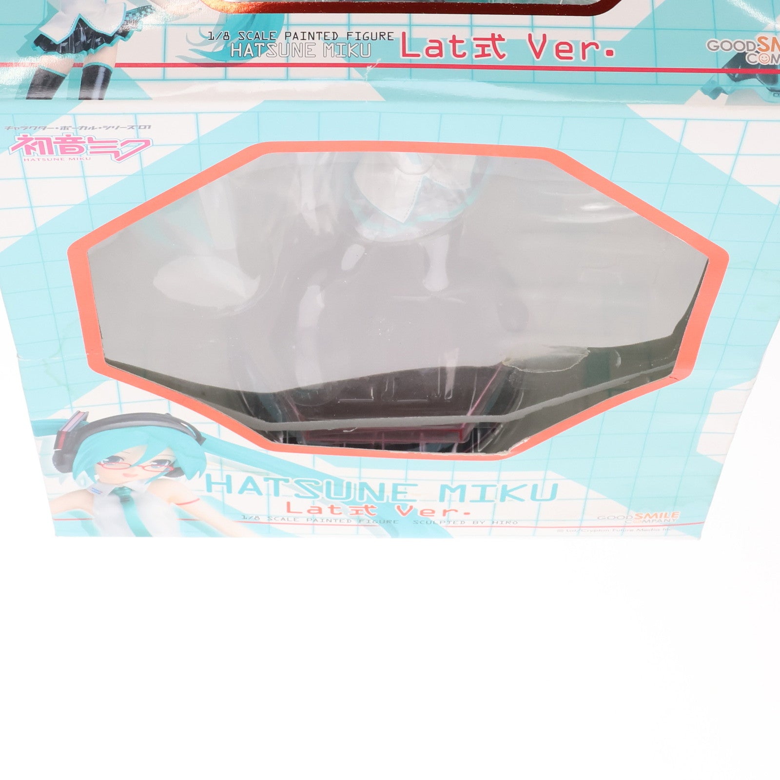 【中古即納】[FIG]初音ミク Lat式 Ver.(らとしきばーじょん) キャラクターボーカルシリーズ01 初音ミク 1/8 完成品 フィギュア グッドスマイルカンパニー(20110820)