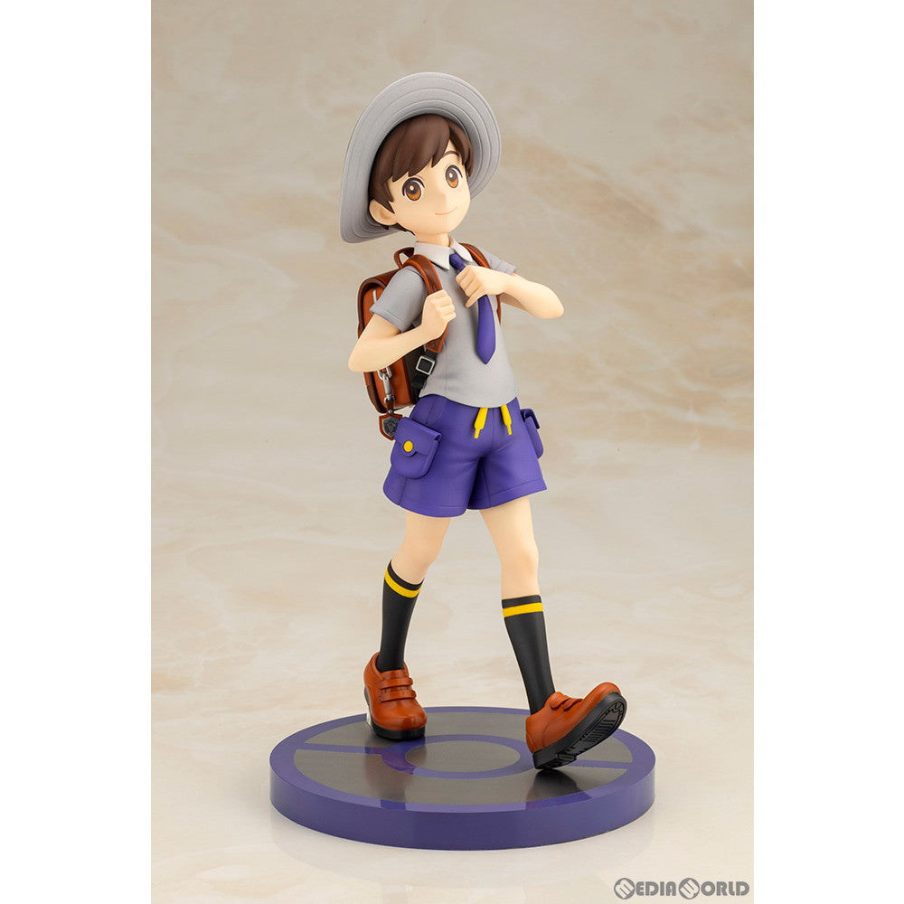 【中古即納】[FIG]ARTFX J ハルト with ホゲータ ポケットモンスター スカーレット・バイオレット 1/8 完成品 フィギュア(PV143) コトブキヤ(20240829)