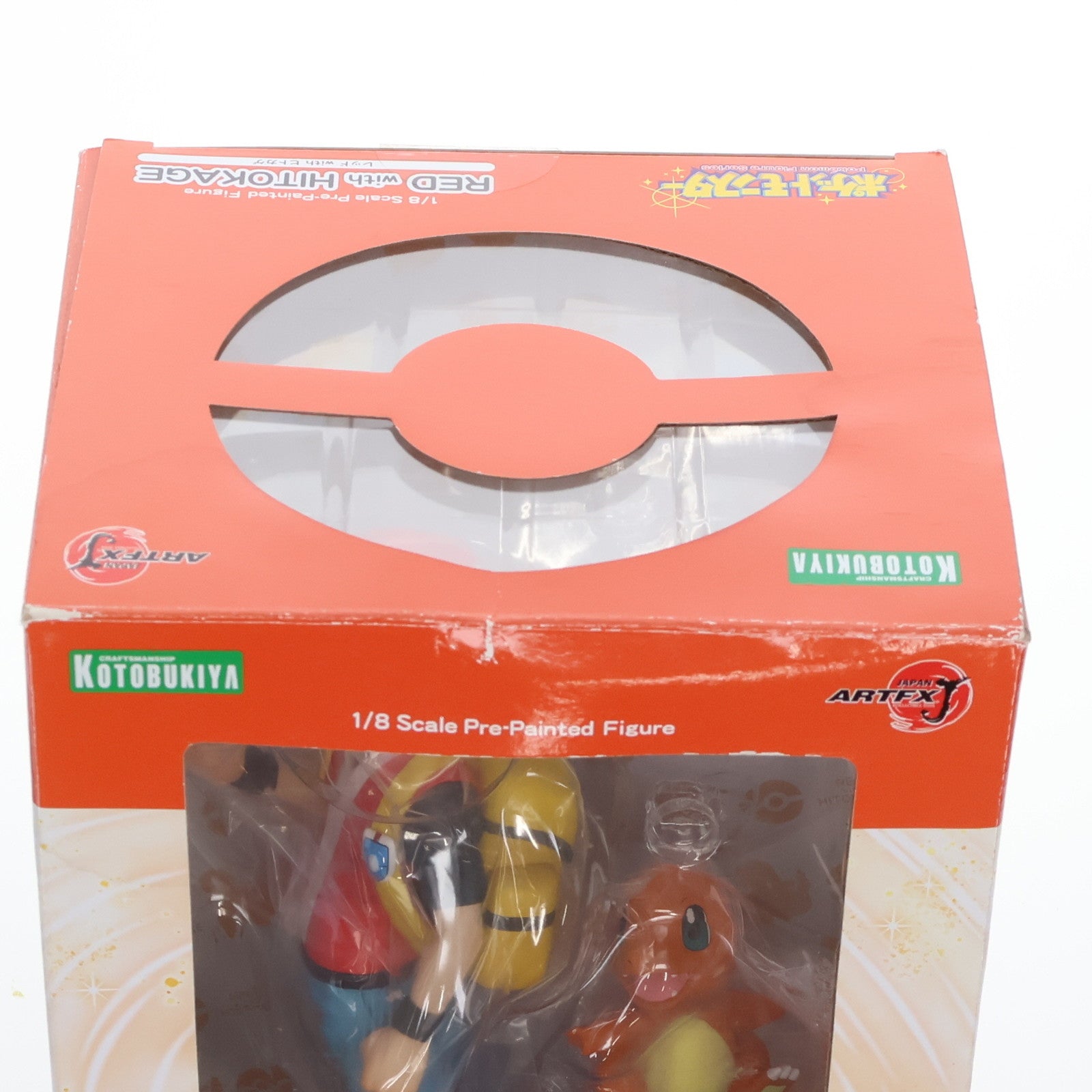 【中古即納】[FIG]ARTFX J レッド with ヒトカゲ ポケットモンスター 1/8 完成品 フィギュア(PP895) コトブキヤ(20201126)