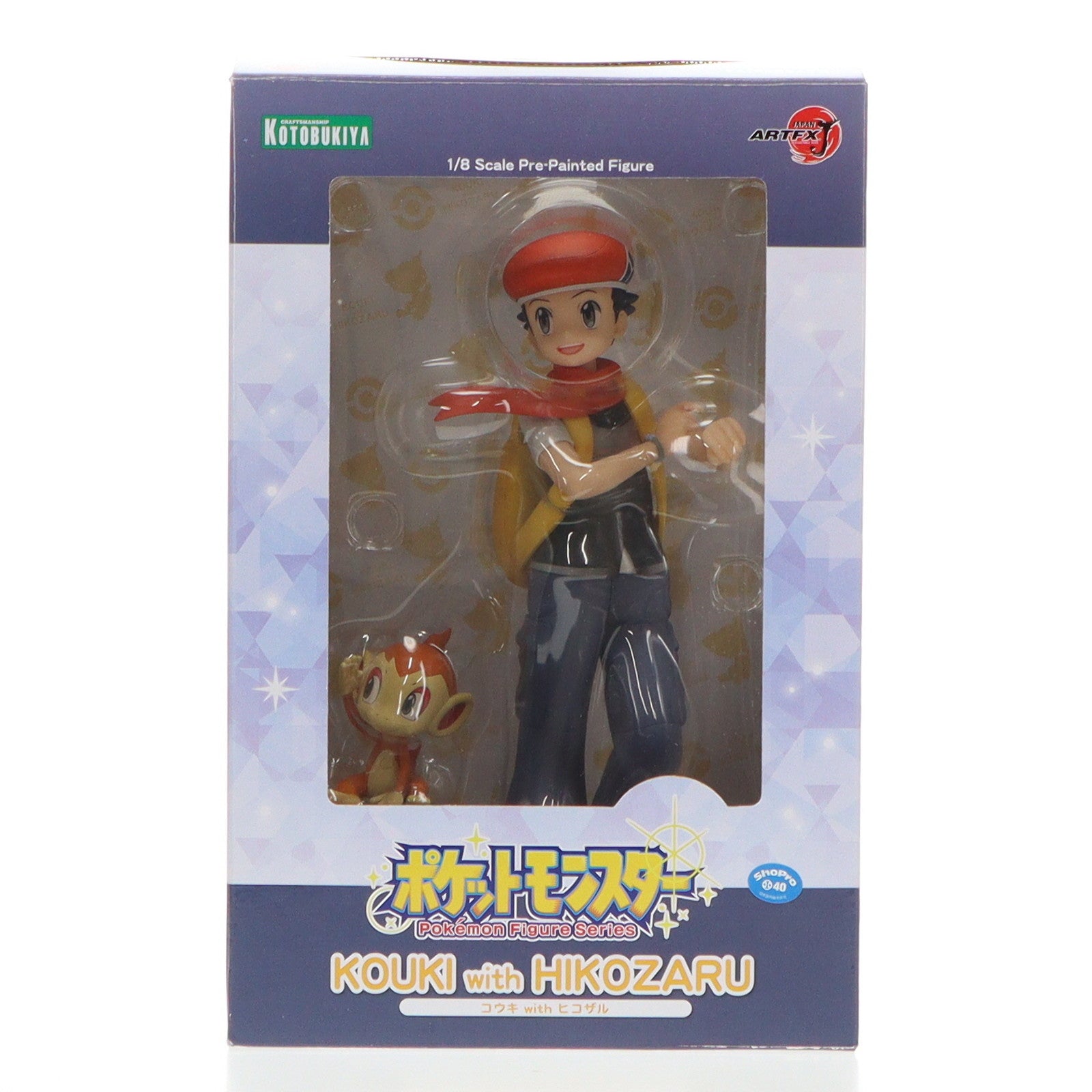 【中古即納】[FIG]ARTFX J コウキ with ヒコザル ポケットモンスター 1/8 完成品 フィギュア(PV026) コトブキヤ(20220728)