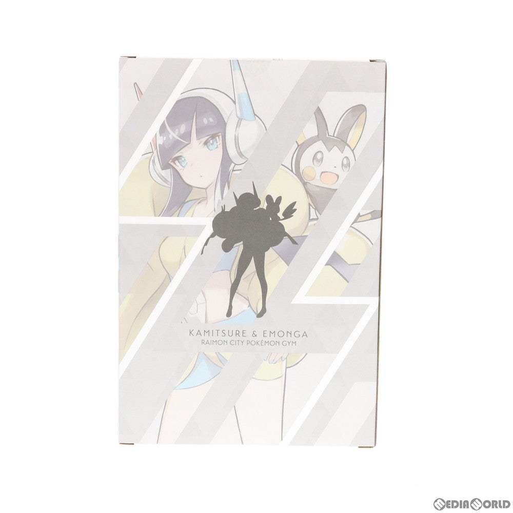 【中古即納】[FIG]カミツレ&エモンガ ポケットモンスター 1/8 完成品 フィギュア ポケモンセンター限定 コトブキヤ(20200430)