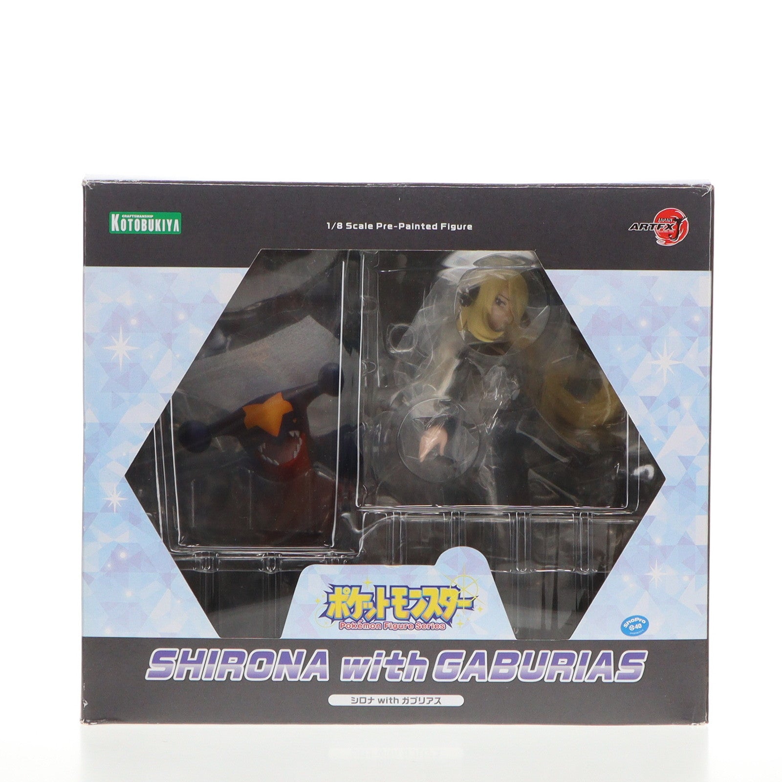 【中古即納】[FIG]ARTFX J シロナ with ガブリアス ポケットモンスター 1/8 完成品 フィギュア(PP953) コトブキヤ(20210926)