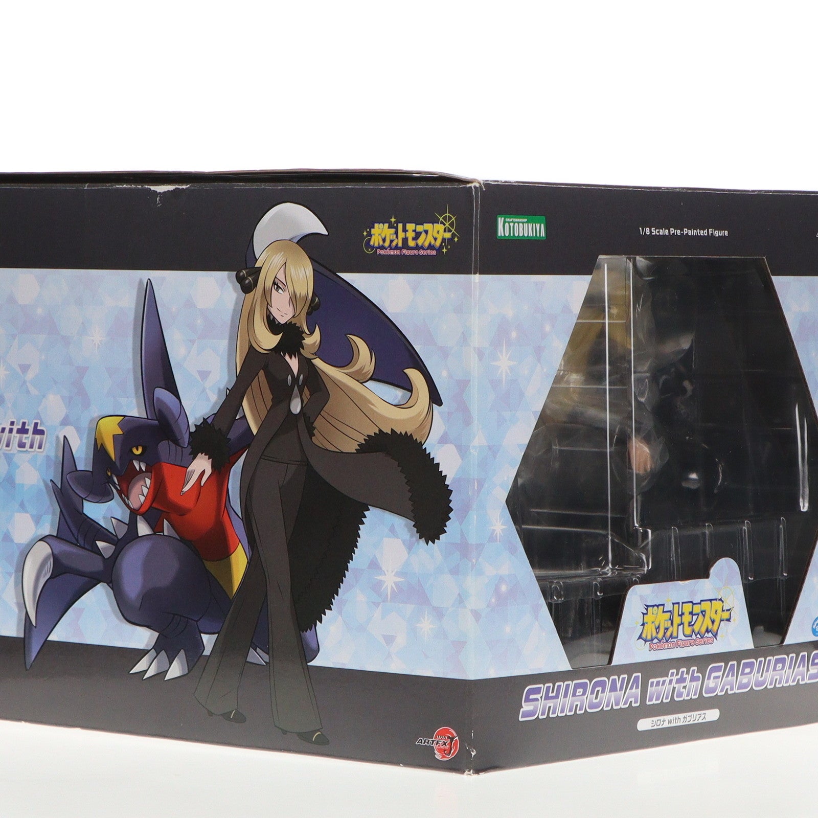 【中古即納】[FIG]ARTFX J シロナ with ガブリアス ポケットモンスター 1/8 完成品 フィギュア(PP953) コトブキヤ(20210926)