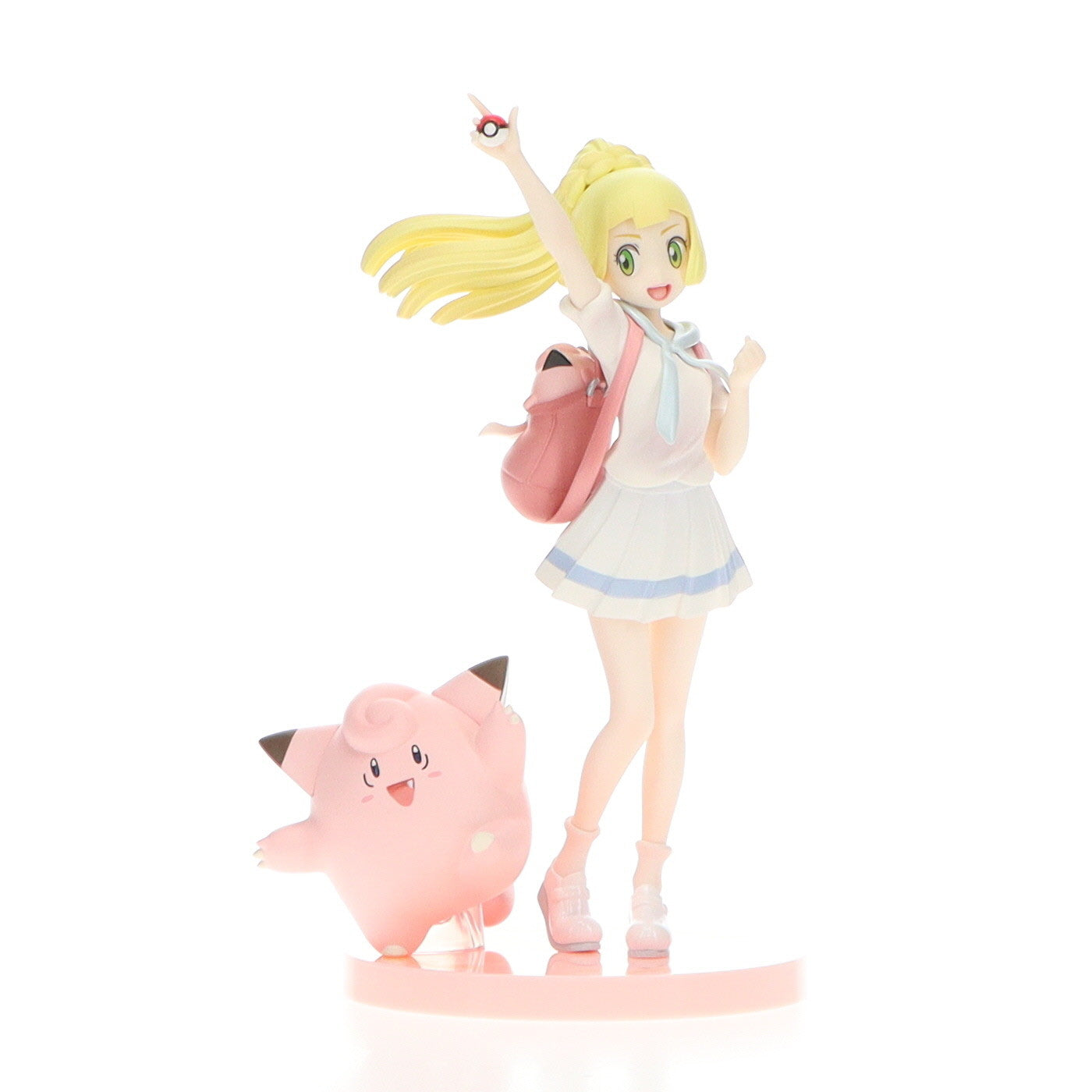 【中古即納】[FIG]ポケモンセンター限定 がんばリーリエ&ピッピ ポケットモンスター サン・ムーン 1/8 完成品 フィギュア ポケモン/コトブキヤ(20181130)