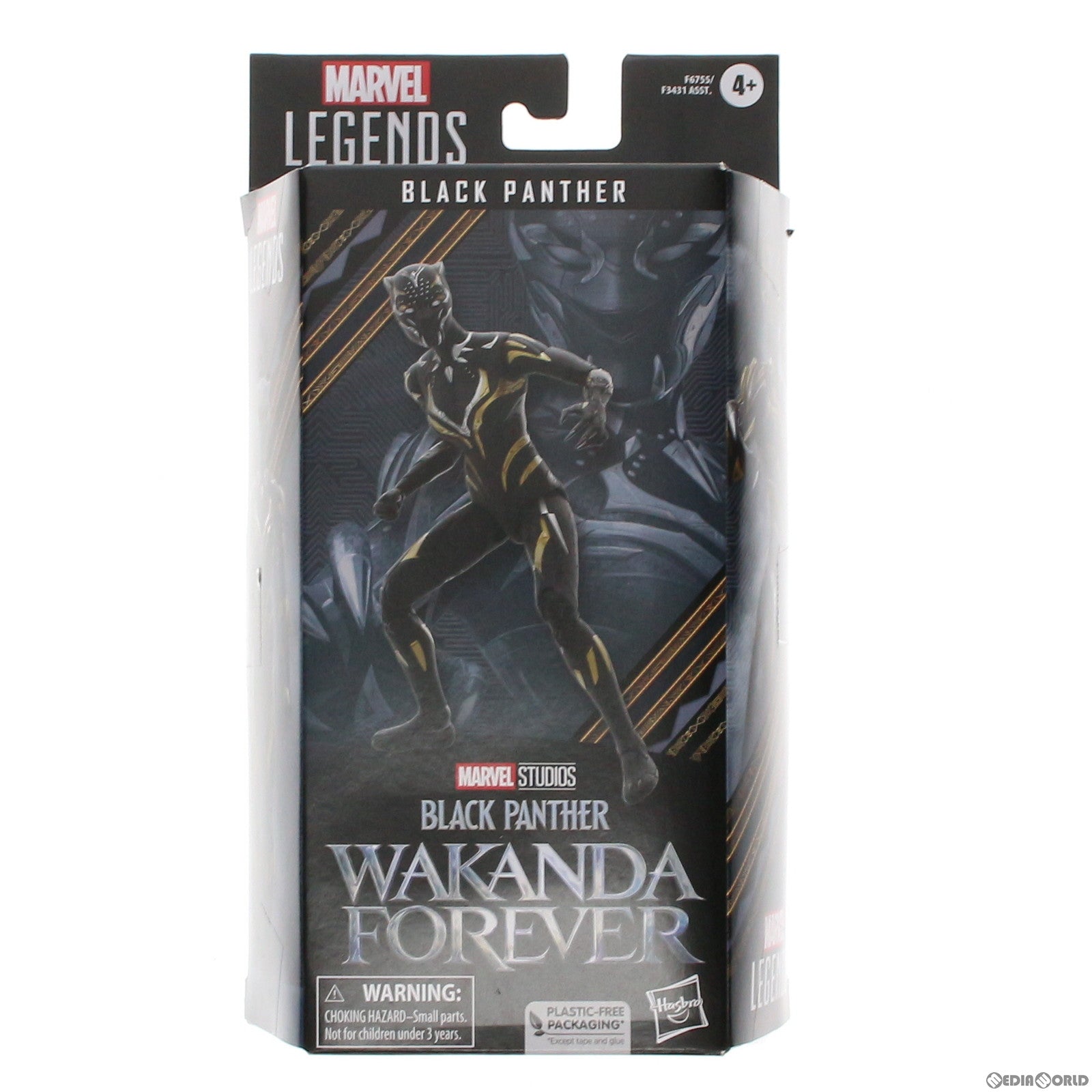 【中古即納】[FIG] マーベル・レジェンド 6インチ・アクションフィギュア ブラックパンサー ブラックパンサー/ワカンダ・フォーエバー 完成品 可動フィギュア ハズブロ/ホットトイズ(20221201)