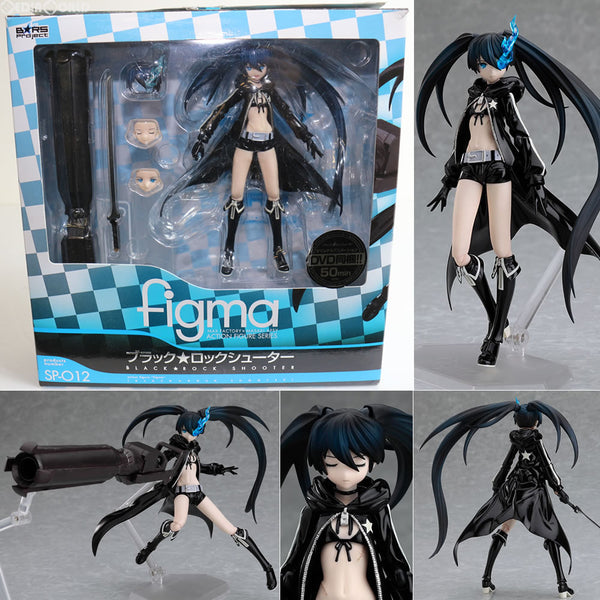 Figma retailer Max Factory SP-012 Black Rock Shooter + Animation DVD