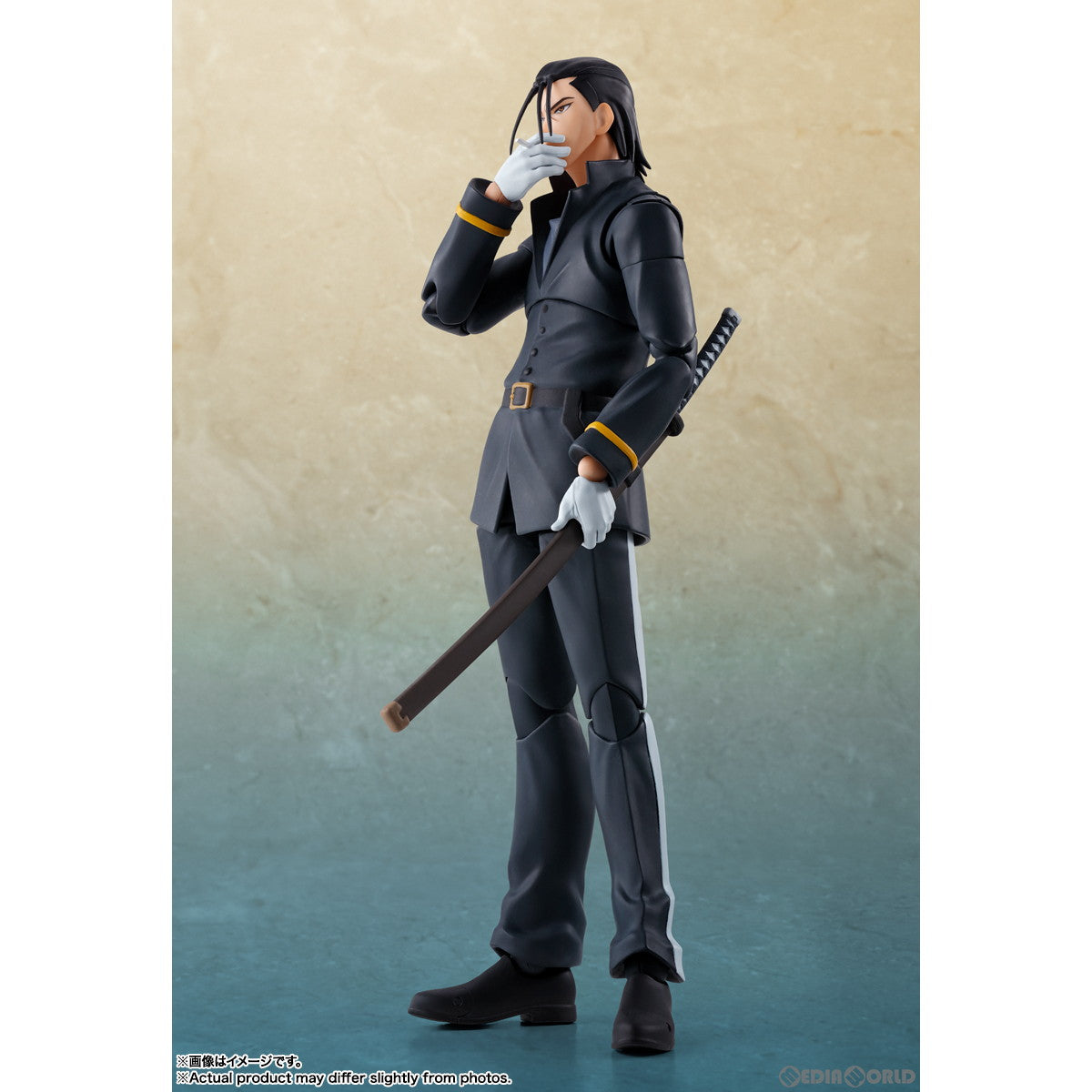 【中古即納】[FIG]S.H.Figuarts(フィギュアーツ) 斎藤一(さいとうはじめ) るろうに剣心 -明治剣客浪漫譚- 完成品 可動フィギュア バンダイスピリッツ(20240921)