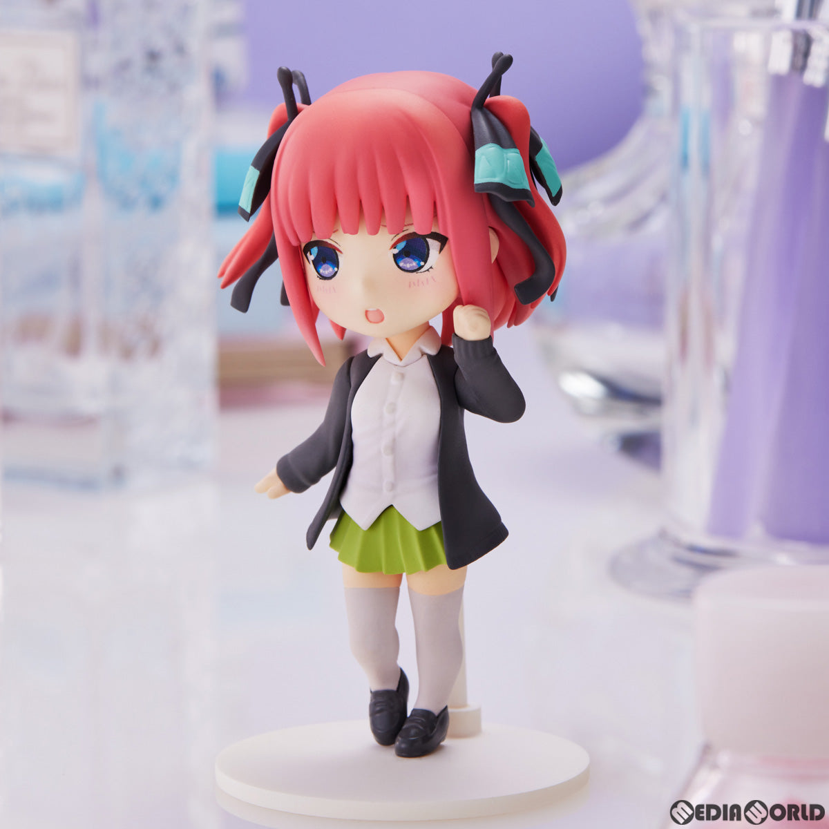 【中古即納】[FIG]中野二乃(なかのにの) 五等分の花嫁∬ 完成品 ミニフィギュア(PF209) PLUM(プラム)(20221030)