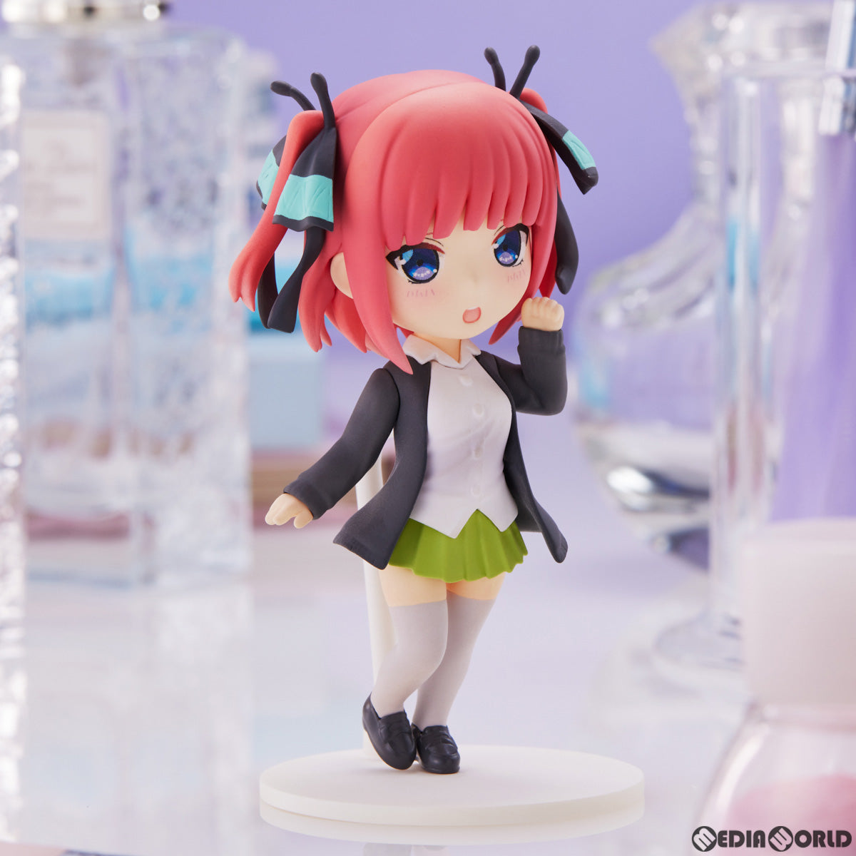 【中古即納】[FIG]中野二乃(なかのにの) 五等分の花嫁∬ 完成品 ミニフィギュア(PF209) PLUM(プラム)(20221030)