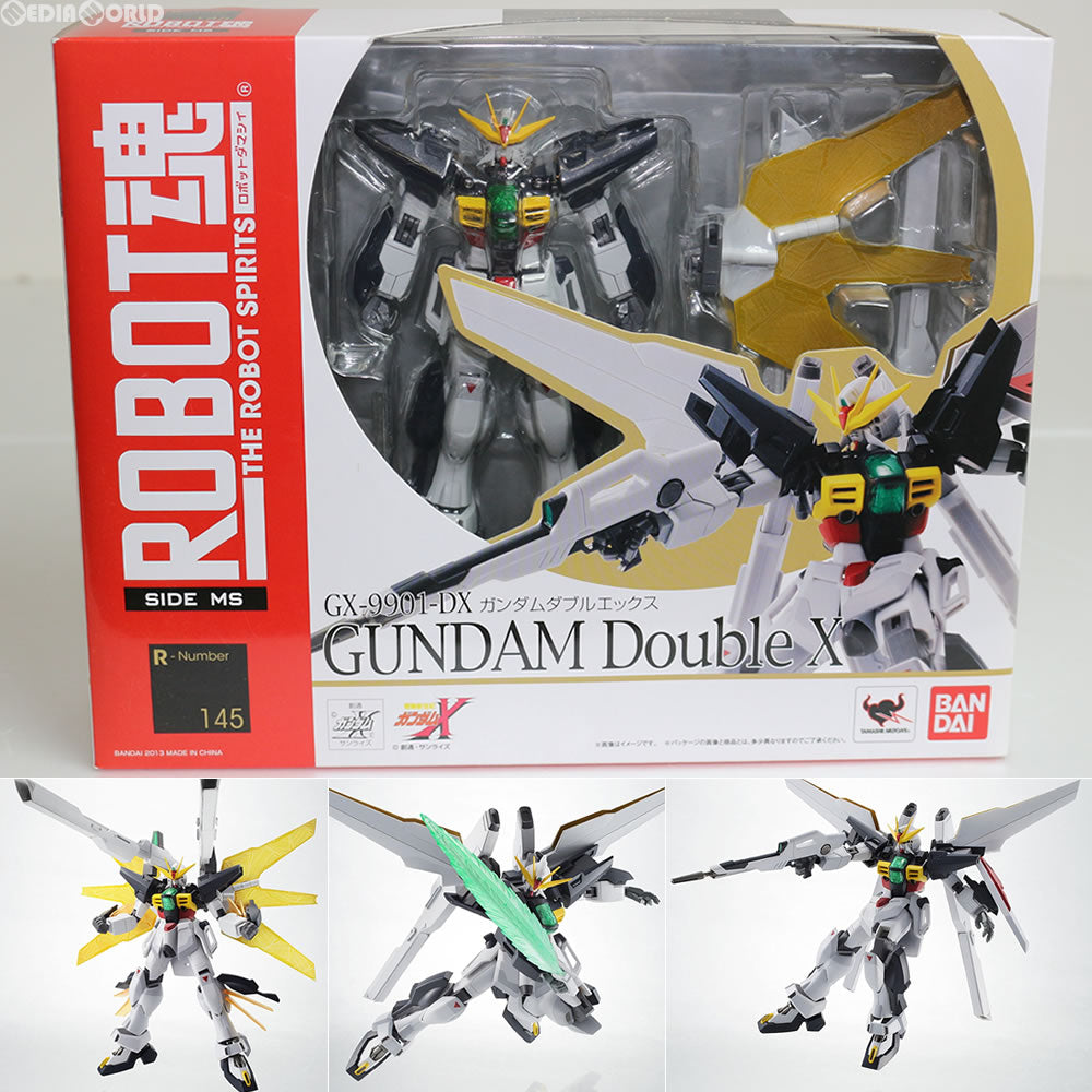 【中古即納】[FIG] (再販) ROBOT魂(SIDE MS) ガンダムダブルエックス 機動新世紀ガンダムX 完成品 可動フィギュア バンダイ(20140614)