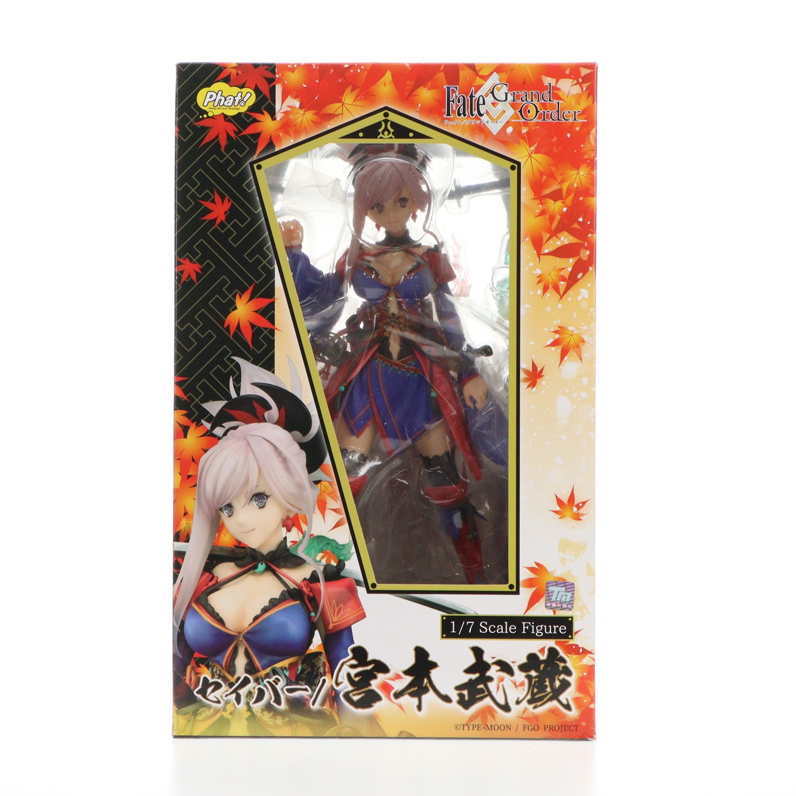 【中古即納】[FIG]セイバー/宮本武蔵(みやもとむさし) Fate/Grand Order(フェイト/グランドオーダー) 1/7 完成品 フィギュア  Phat!(ファット・カンパニー)(20200325)