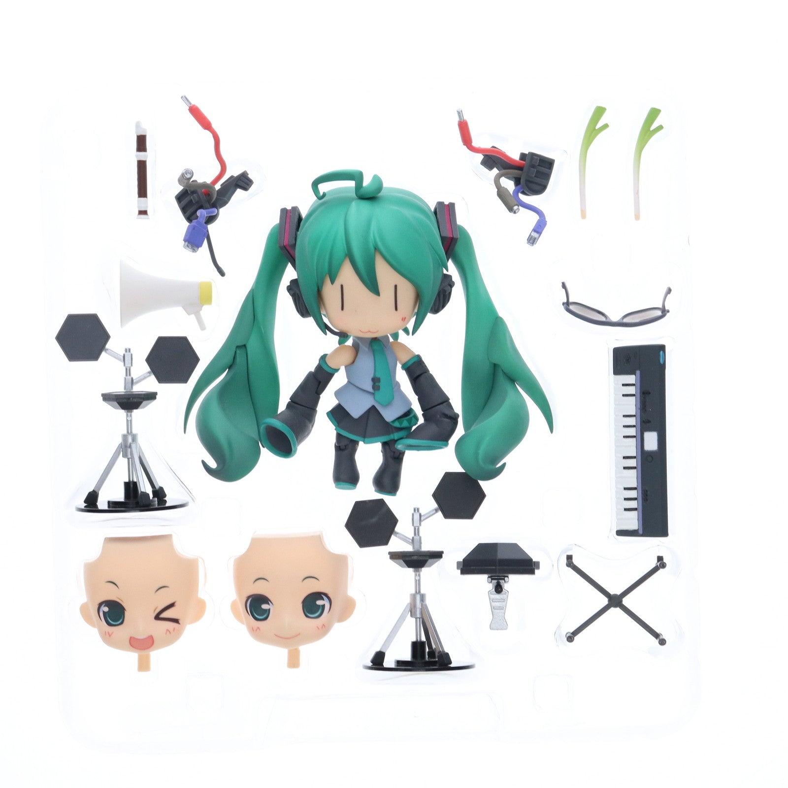 【中古即納】[FIG]ねんどろいど 129 初音ミク アブソリュートHMO・エディション キャラクター・ボーカル・シリーズ01 初音ミク 完成品 可動フィギュア グッドスマイルカンパニー(20110202)