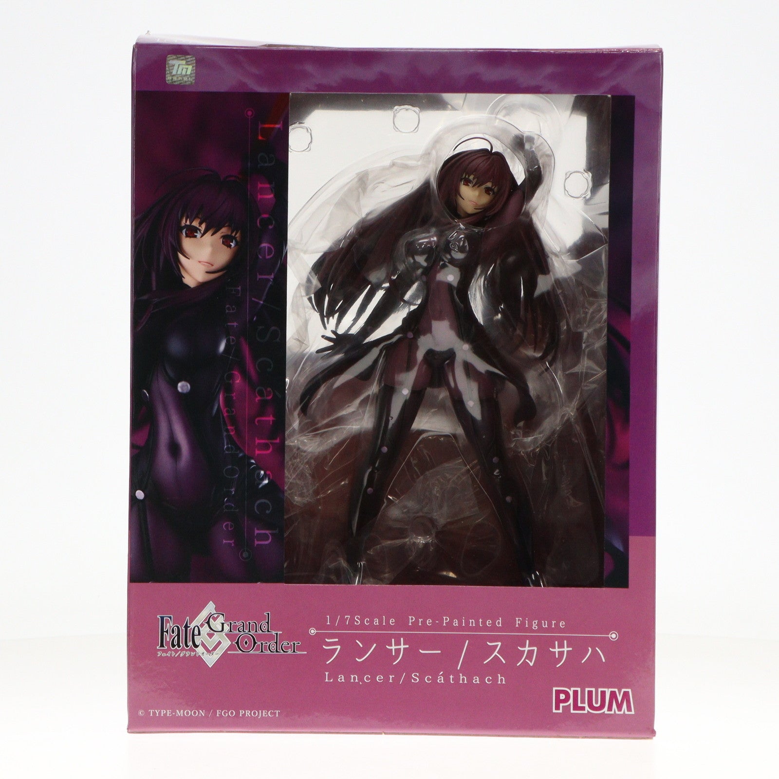 中古】ピーエムオフィスエー Fate/GrandOrder アサシン/スカサハ 1/7スケール PVC製 見苦しく 塗装済み