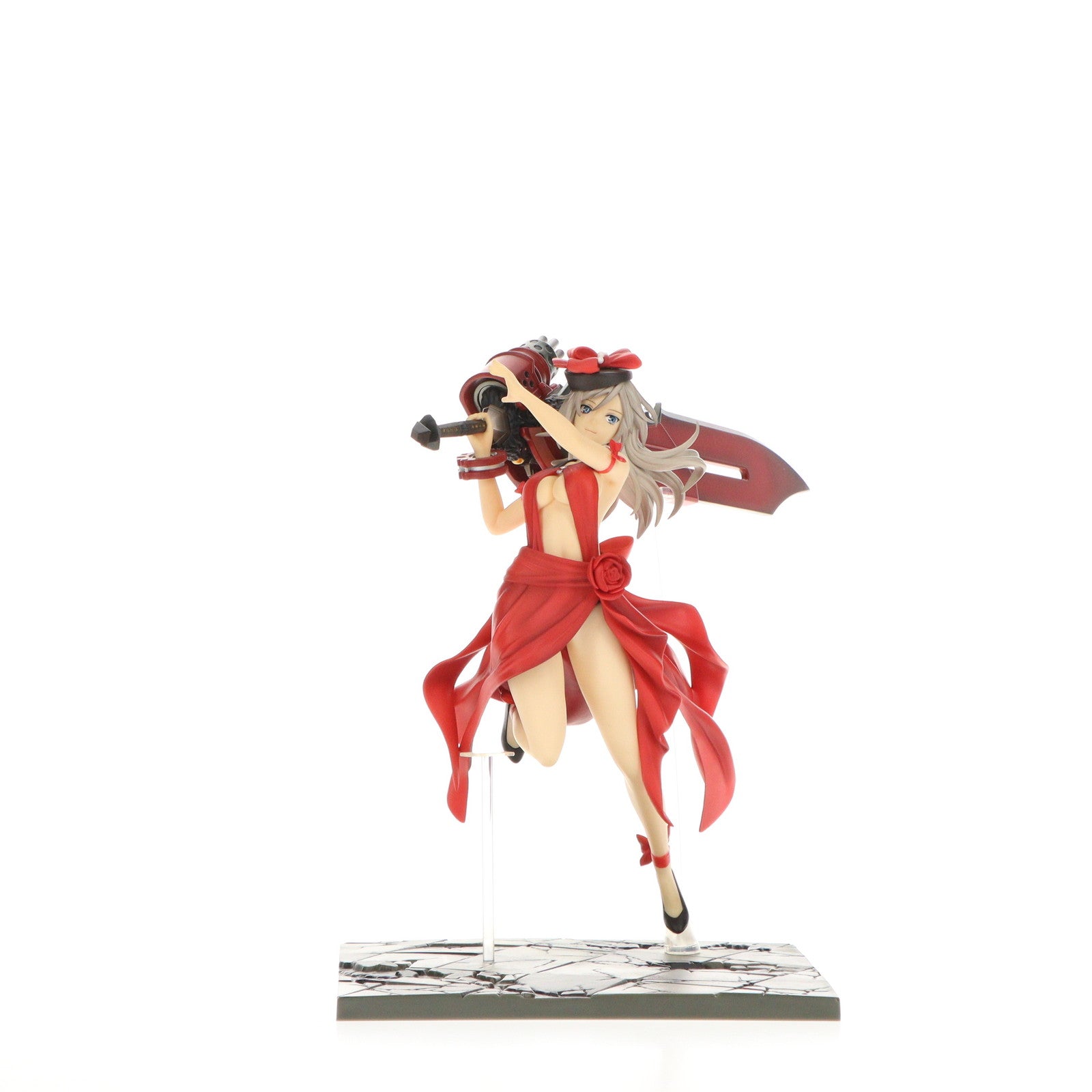 【中古即納】[FIG] あみあみ限定特典付属 アリサ・イリーニチナ・アミエーラ 深紅のアニバーサリードレスVer. GOD  EATER(ゴッドイーター) 1/7 完成品 フィギュア ソル・インターナショナル(20190731)