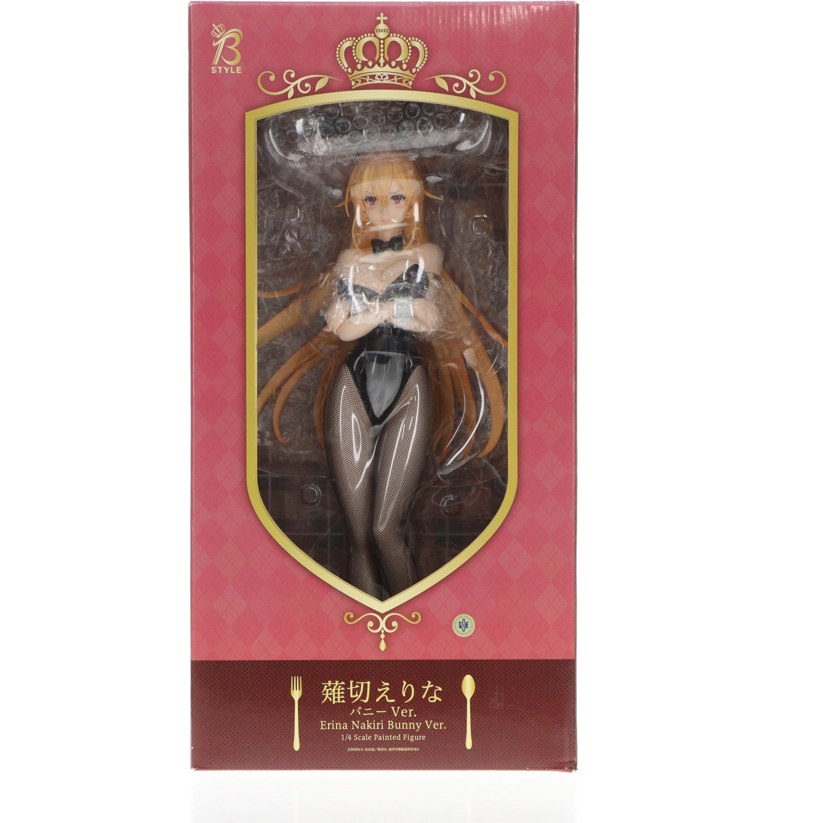 中古即納】[FIG]薙切えりな(なきりえりな) バニーVer. 食戟のソーマ 1/4 完成品 フィギュア FREEing(フリーイング)