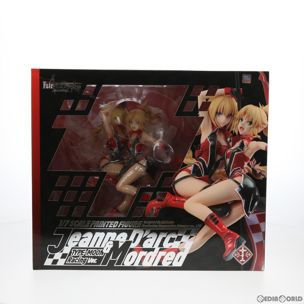 【中古即納】[FIG]プラスワンオンラインショップ限定 ジャンヌ・ダルク&モードレッド TYPE-MOON Racing ver. Fate/Apocrypha(フェイト/アポクリファ) 1/7 完成品 フィギュア 東京フィギュア/プラスワン(20200531)