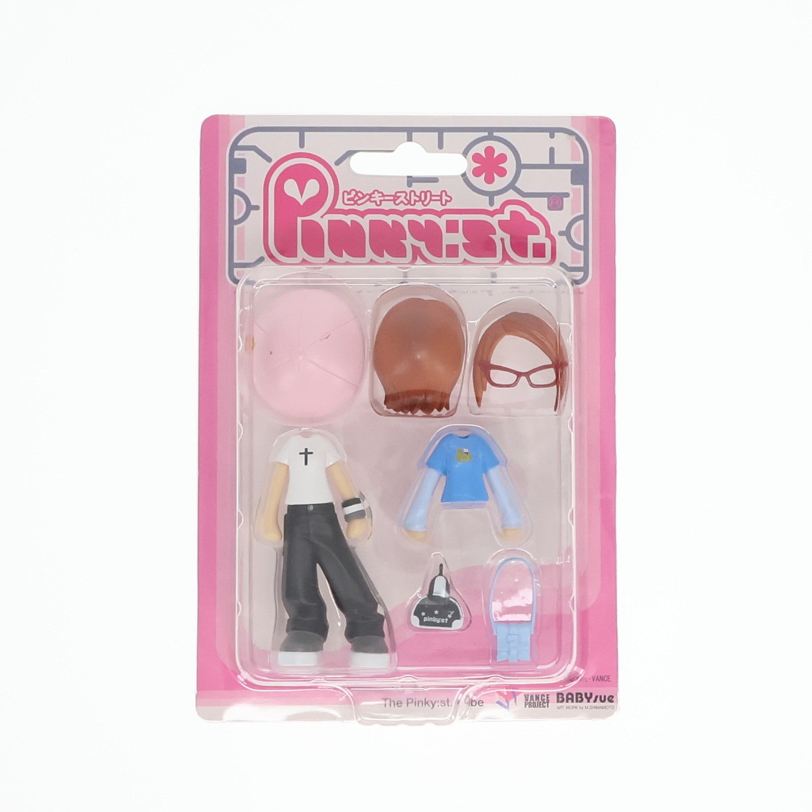 【中古即納】[FIG] ピンキーストリート(着せ替えセット) フィギュア用アクセサリ(PK006A) GSIクレオス(20040731)