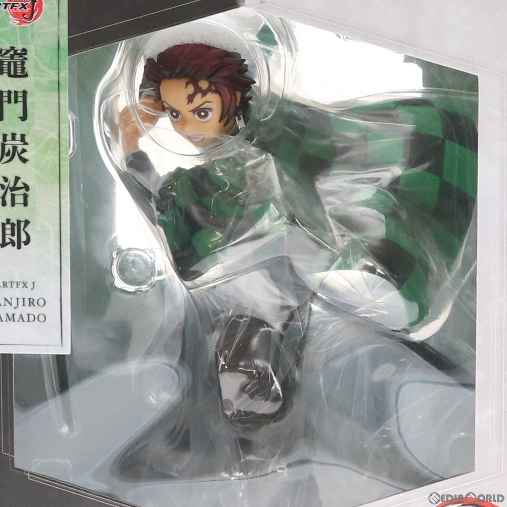 【中古即納】[FIG]コトブキヤショップ限定特典付属 ARTFX J 竈門炭治郎(かまどたんじろう) 鬼滅の刃 1/8 完成品 フィギュア(PP840) コトブキヤ(20200529)