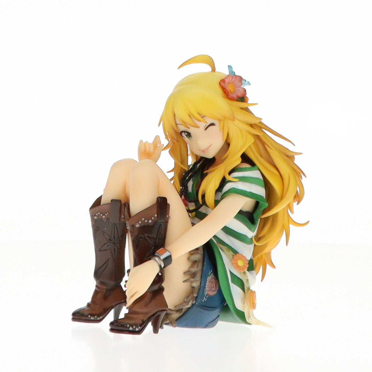 【中古即納】[FIG] 星井美希(ほしいみき) アイドルマスター 1/8 完成品 フィギュア Phat!(ファット・カンパニー) (20150520)